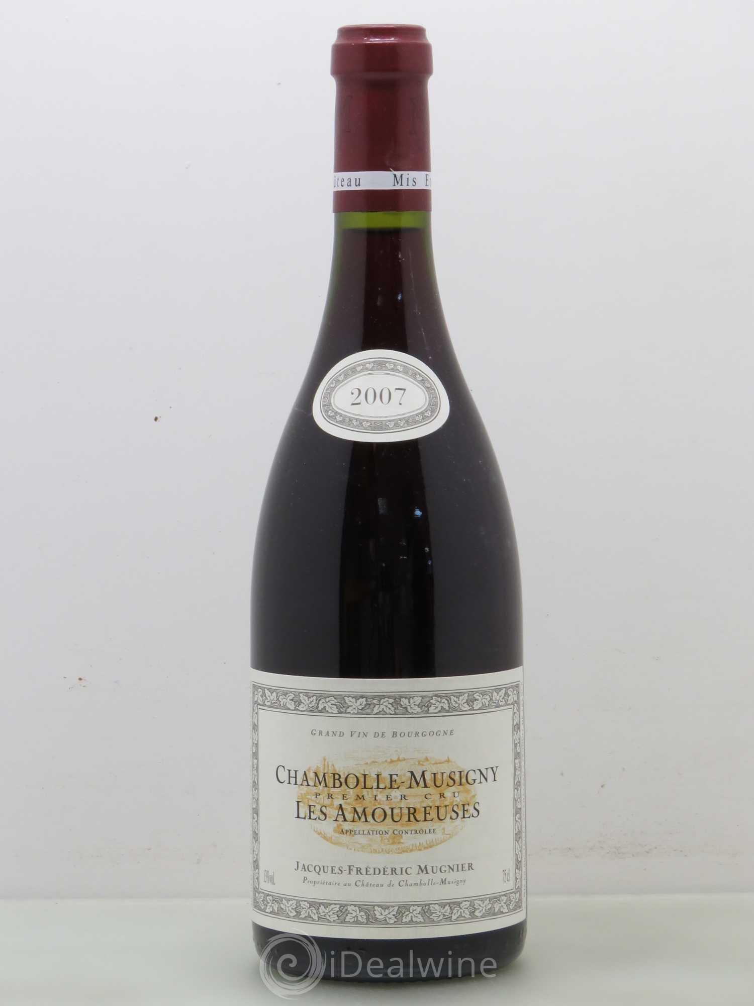 Chambolle-Musigny 1er Cru Les Amoureuses Jacques-Frédéric Mugnier 2007 - Lot de 1 bouteille - 0