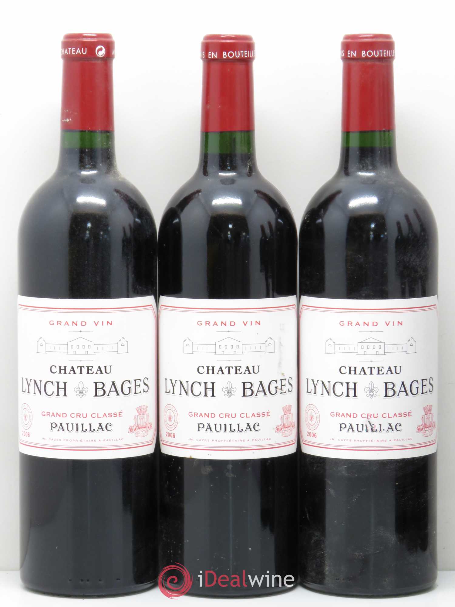 Château Lynch Bages 5ème Grand Cru Classé 2006 - Lot de 12 bouteilles - 3