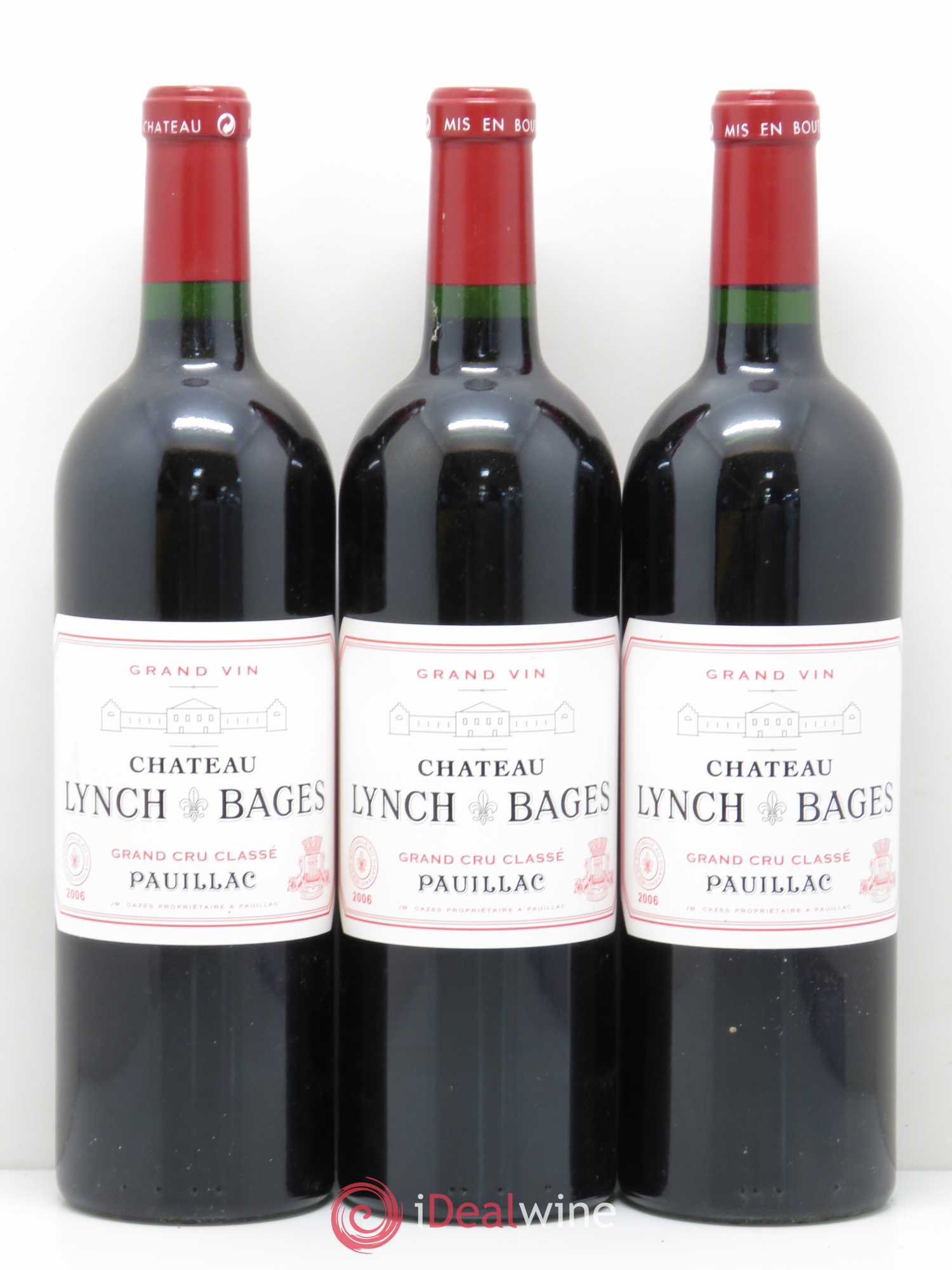 Château Lynch Bages 5ème Grand Cru Classé 2006 - Posten von 6 Flaschen - 2
