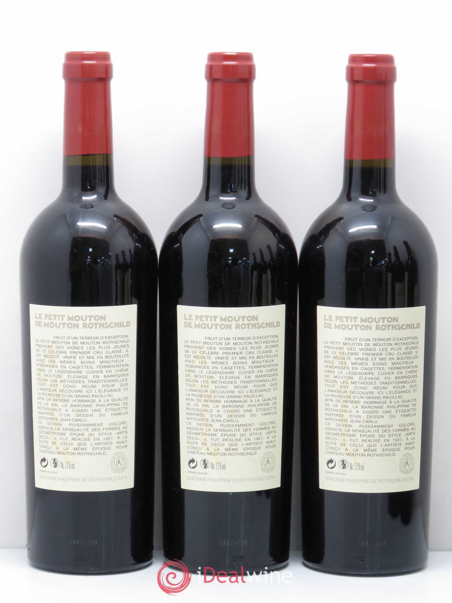 Petit Mouton Second Vin 2008 - Lot de 6 bouteilles - 2