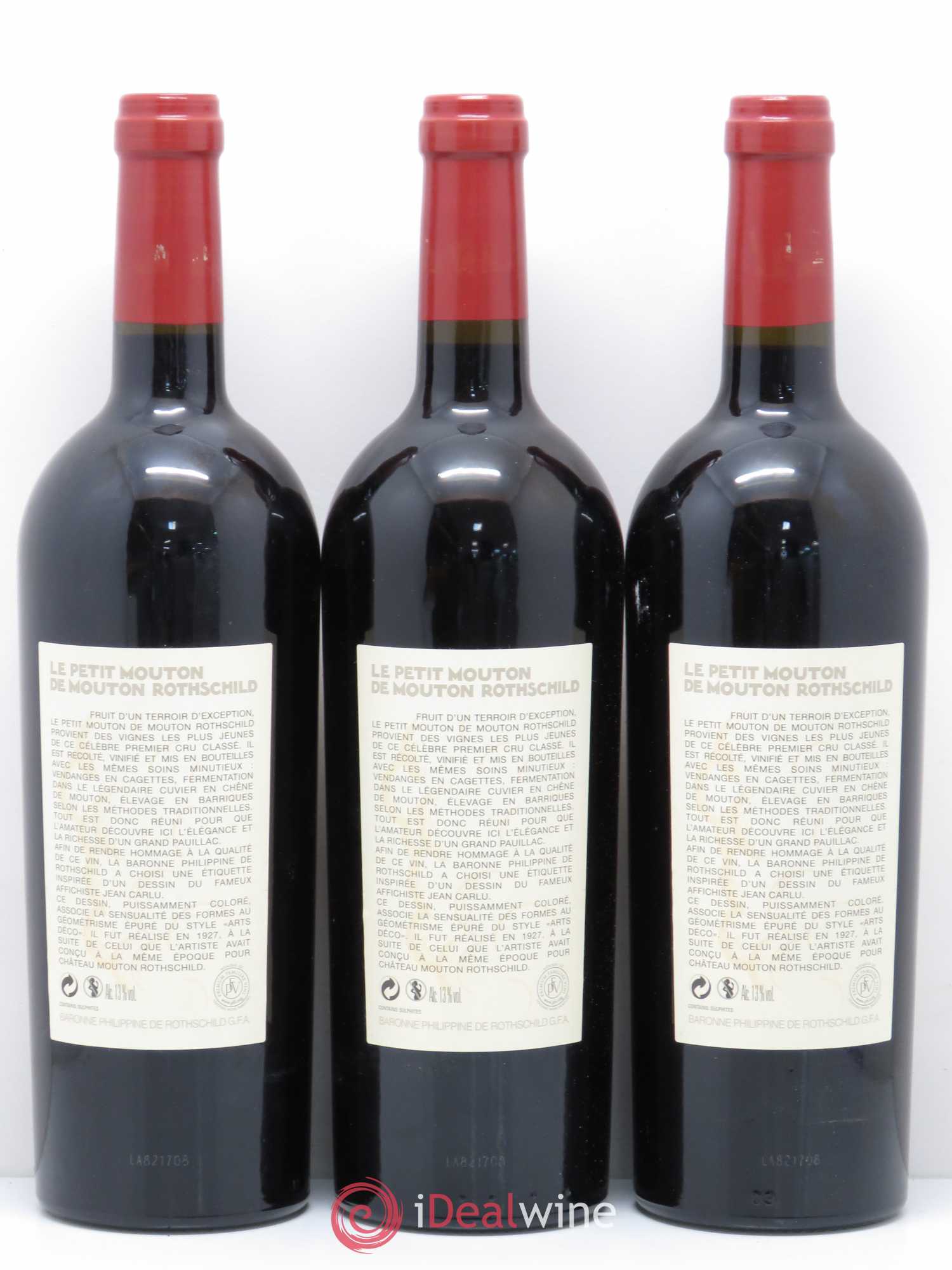 Petit Mouton Second Vin 2008 - Lot de 6 bouteilles - 4