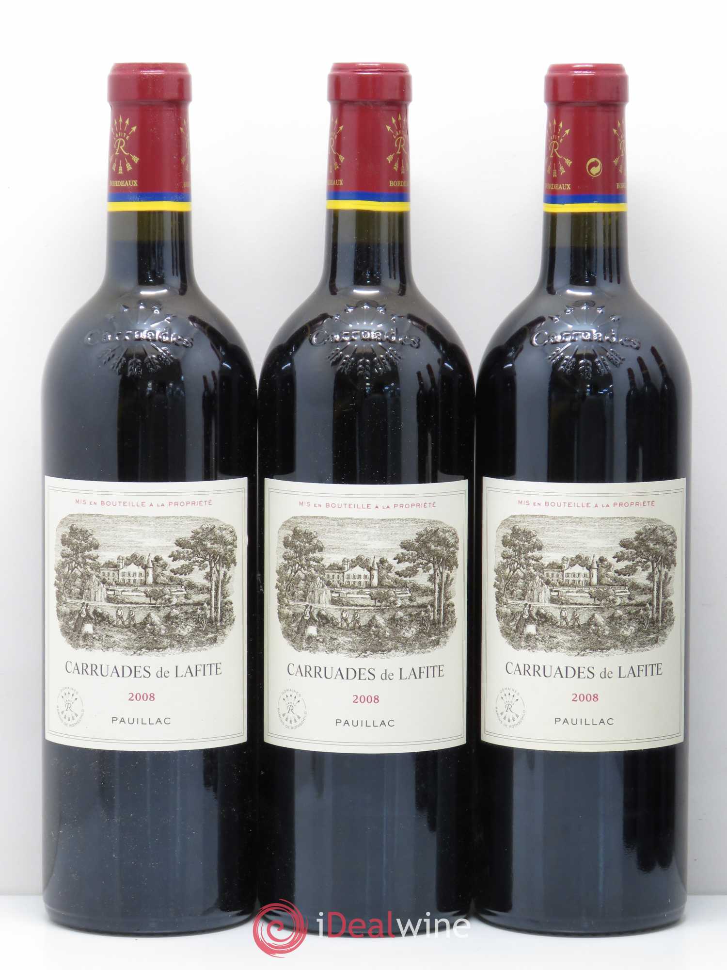 Carruades de Lafite Rothschild Second Vin 2008 - Lot de 12 bouteilles - 5