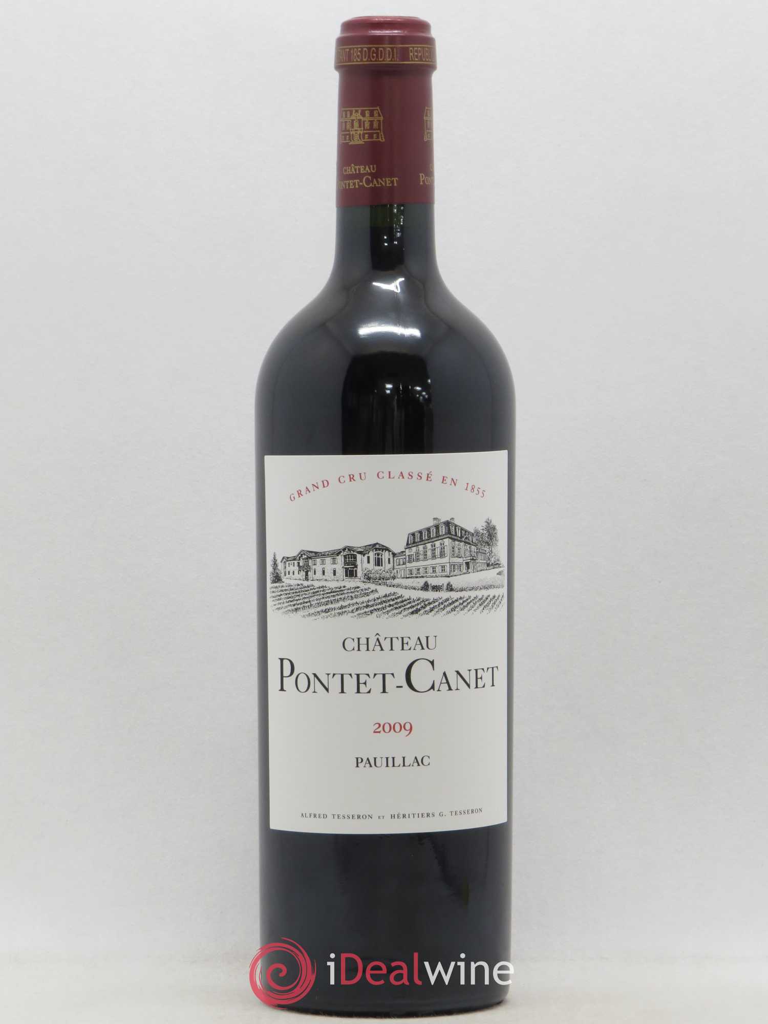 Château Pontet Canet 5ème Grand Cru Classé 2009 - Lot de 1 bouteille - 0