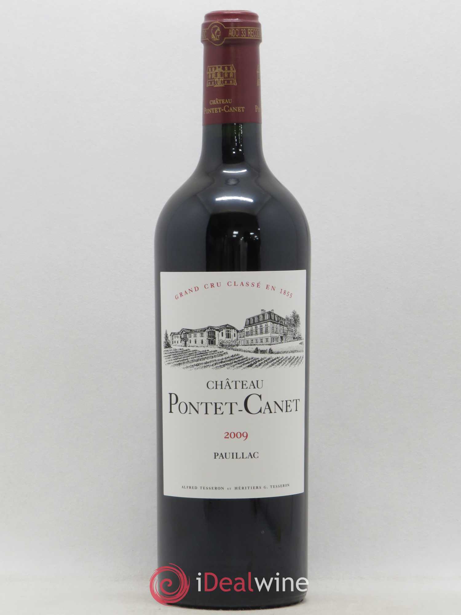 Château Pontet Canet 5ème Grand Cru Classé 2009 - Lot de 1 bouteille - 0
