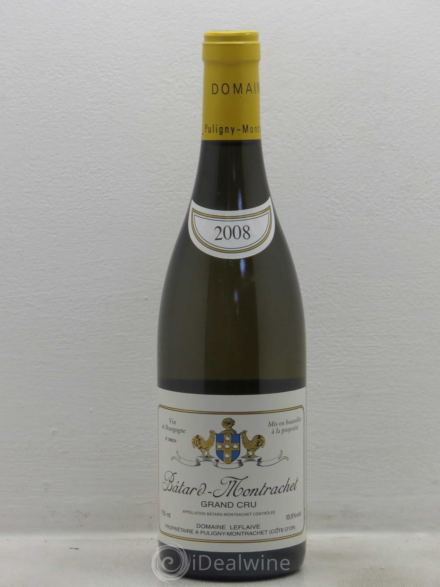 Bâtard-Montrachet Grand Cru Leflaive (Domaine) 2008 - Lot de 1 bouteille - 0