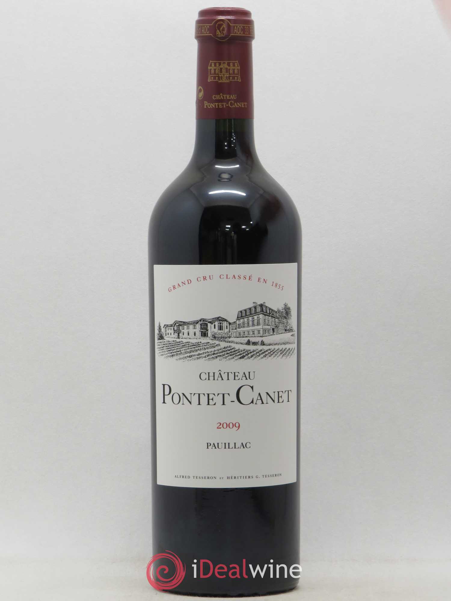 Château Pontet Canet 5ème Grand Cru Classé 2009 - Lot de 1 bouteille - 0