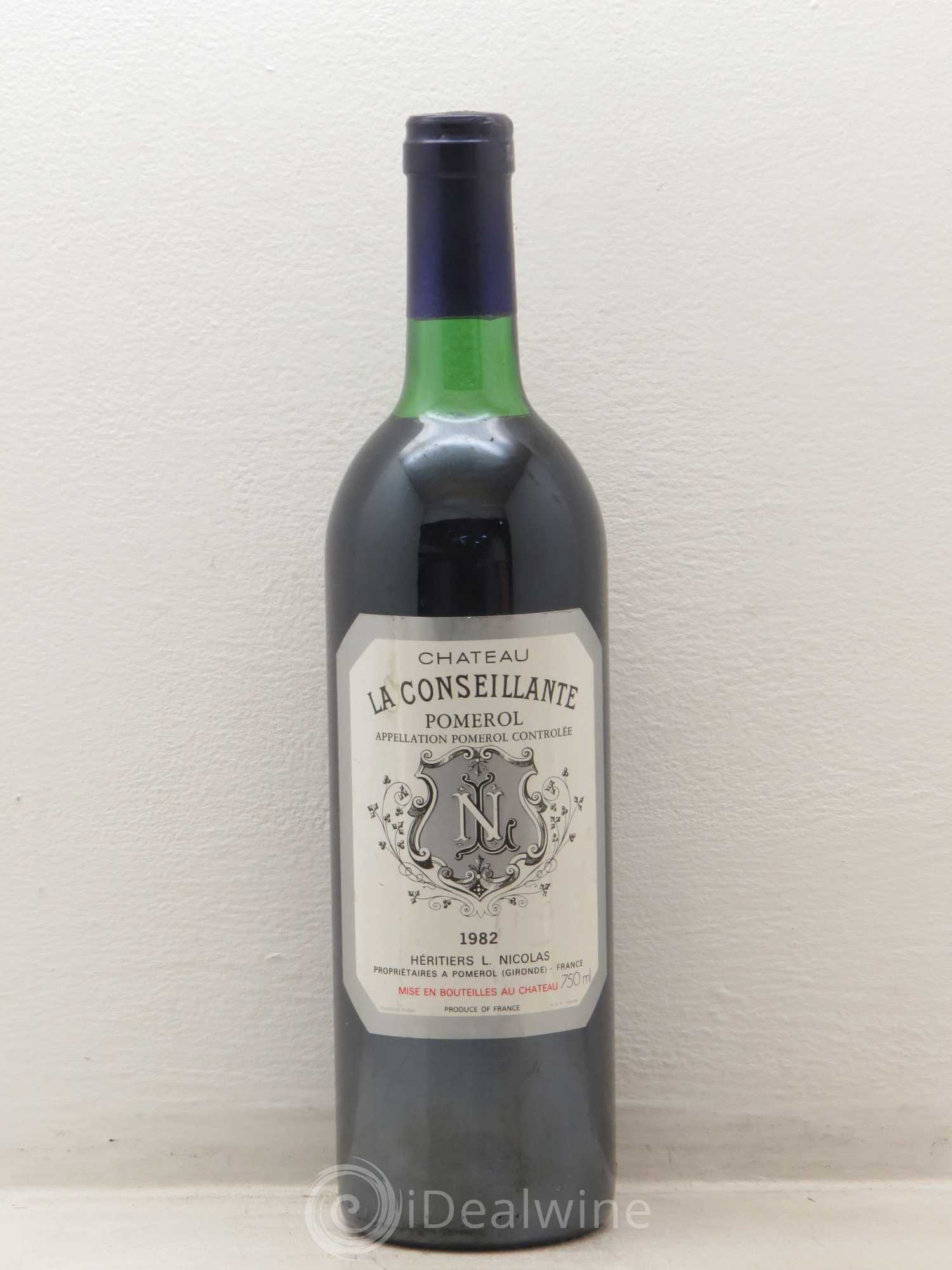Château la Conseillante 1982 - Lot de 1 bouteille - 0