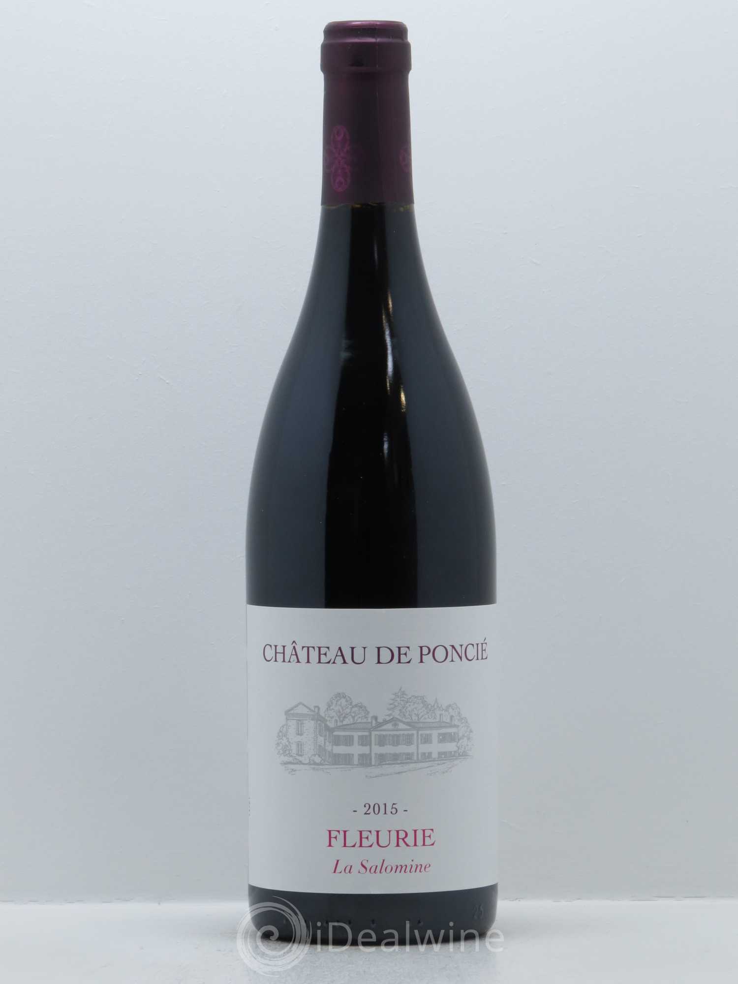 Fleurie La Salomine (anciennement Les Hauts du Py) Château de Poncié (anciennement Villa Ponciago) 2015 - Lot de 1 bouteille - 0