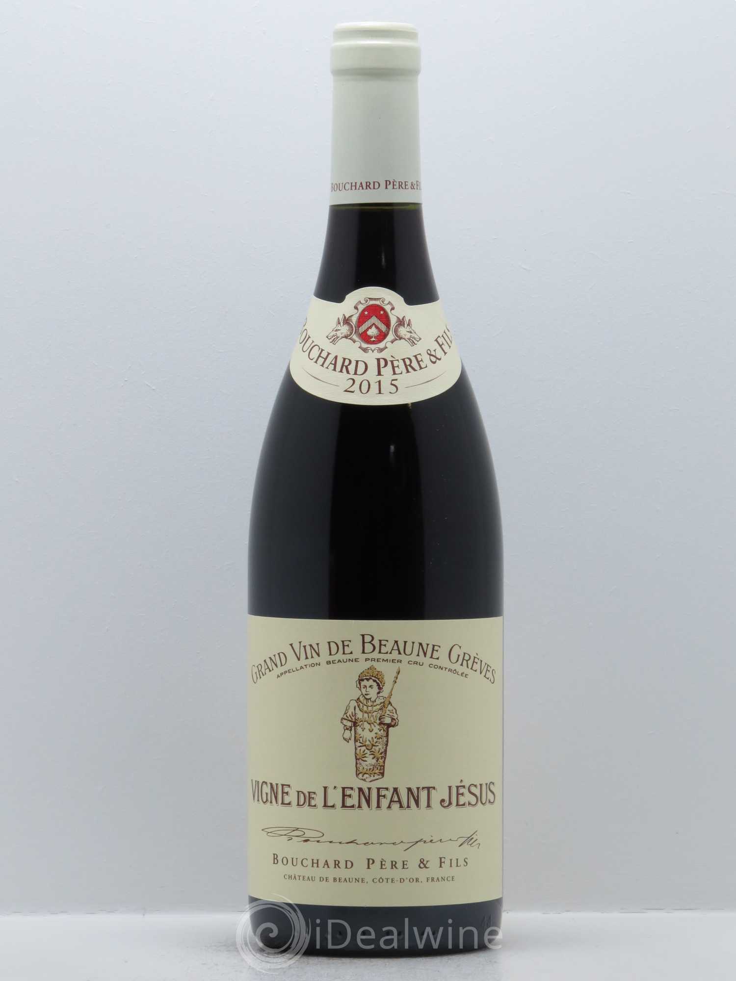 Beaune 1er Cru Grèves - Vigne de l'Enfant Jésus Bouchard Père & Fils 2015 - Lot de 1 bouteille - 0