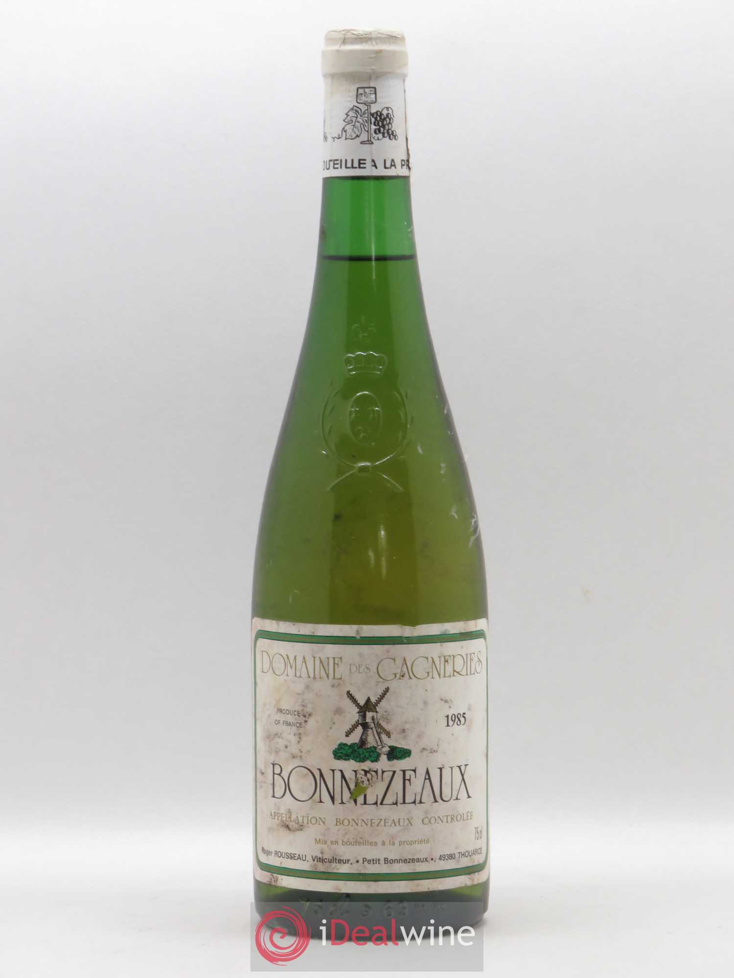 Bonnezeaux Domaine des Gonneries 1985 - Posten von 1 Flasche - 0