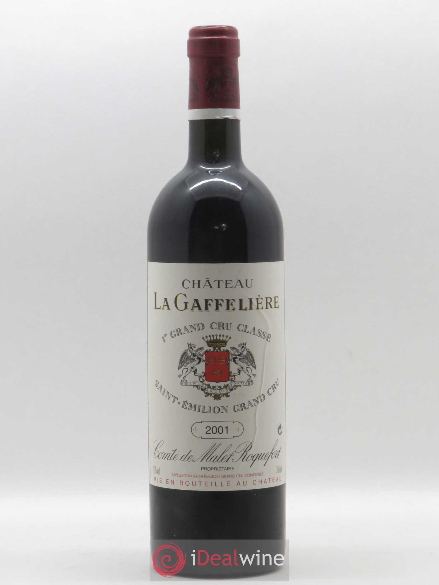 Château la Gaffelière 1er Grand Cru Classé B 2001 - Lot de 1 bouteille - 0