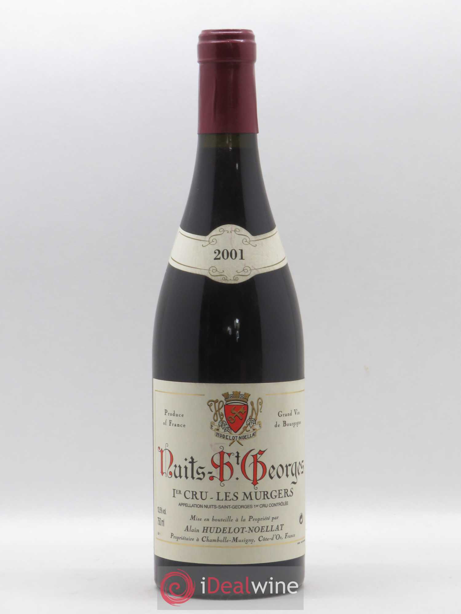 Nuits-Saint-Georges 1er Cru Les Murgers Hudelot-Noëllat 2001 - Lot de 1 bouteille - 0