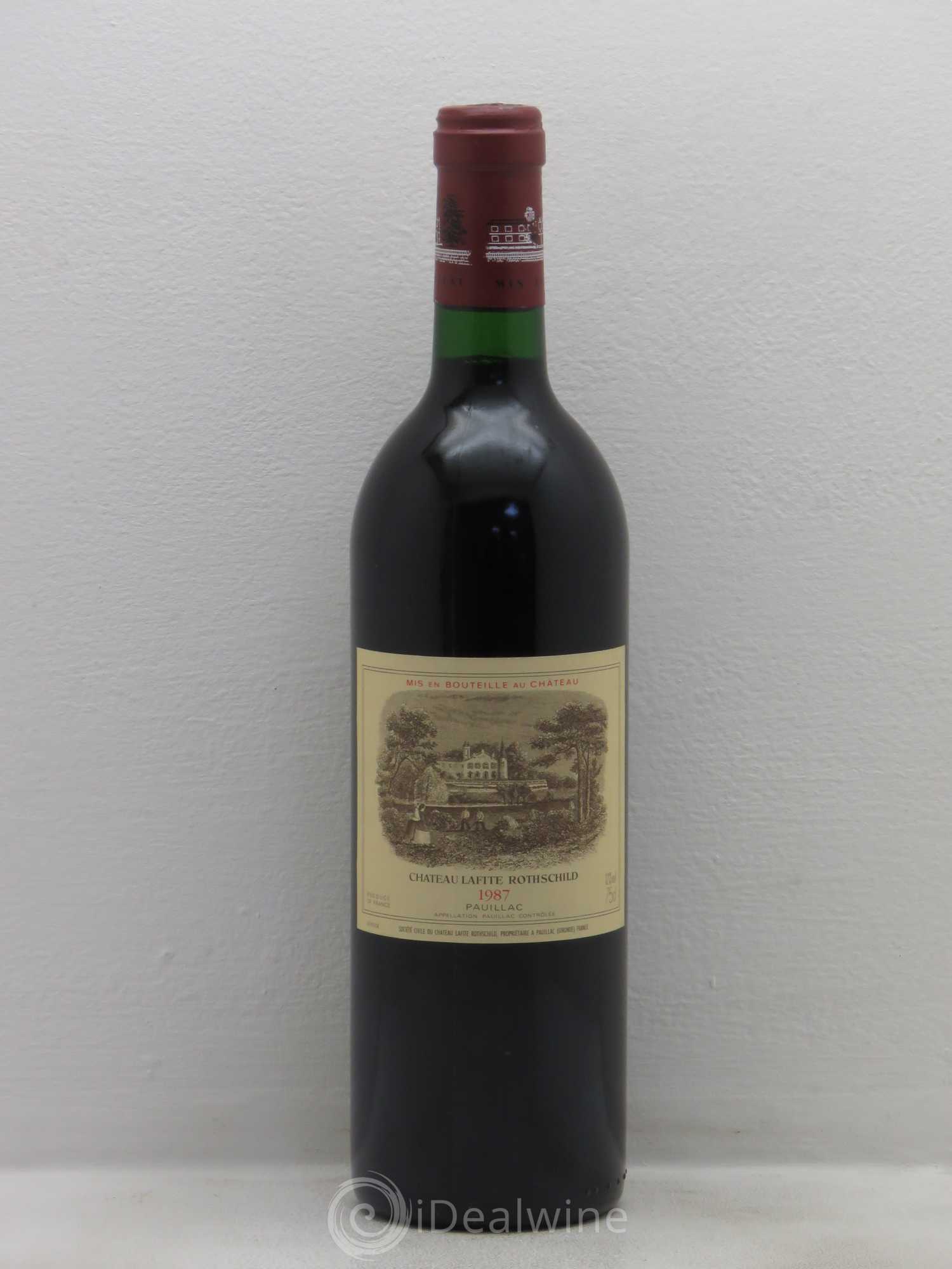 Château Lafite Rothschild 1er Grand Cru Classé 1987 - Lot de 1 bouteille - 0