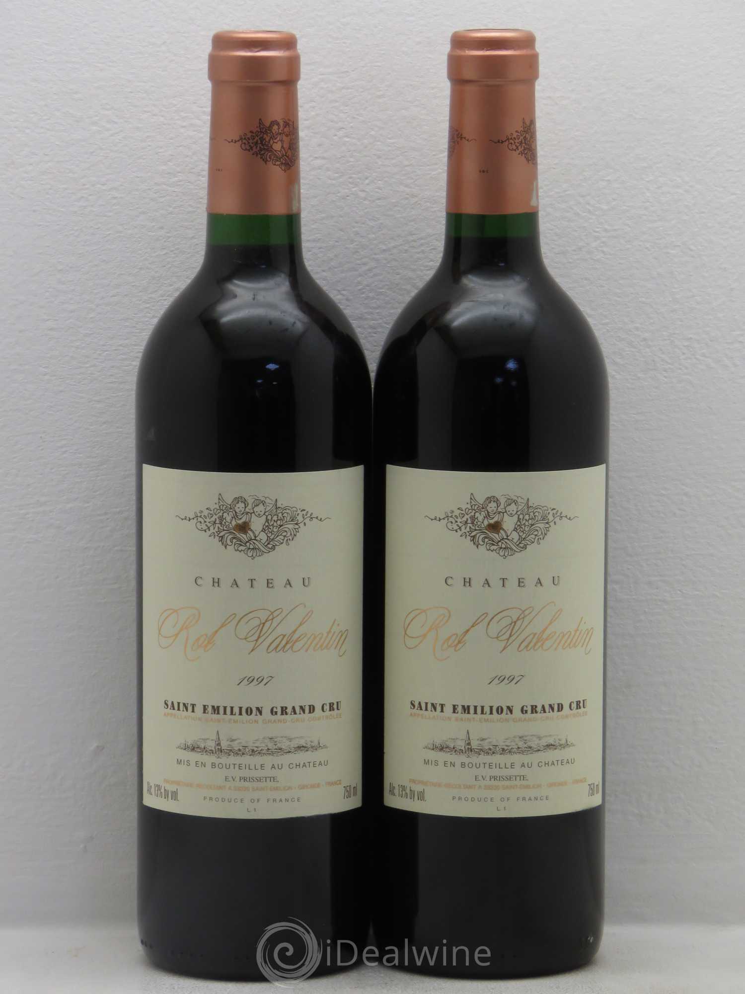 Château Rol Valentin Grand Cru Classé 1997 - Posten von 2 Flaschen - 0