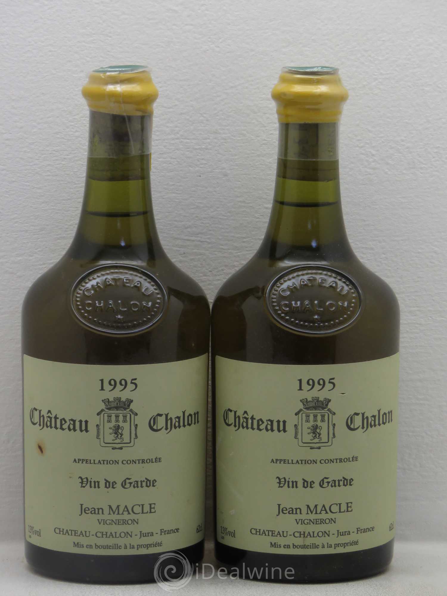 Château-Chalon Jean Macle 1995 - Lot de 2 bouteilles - 0