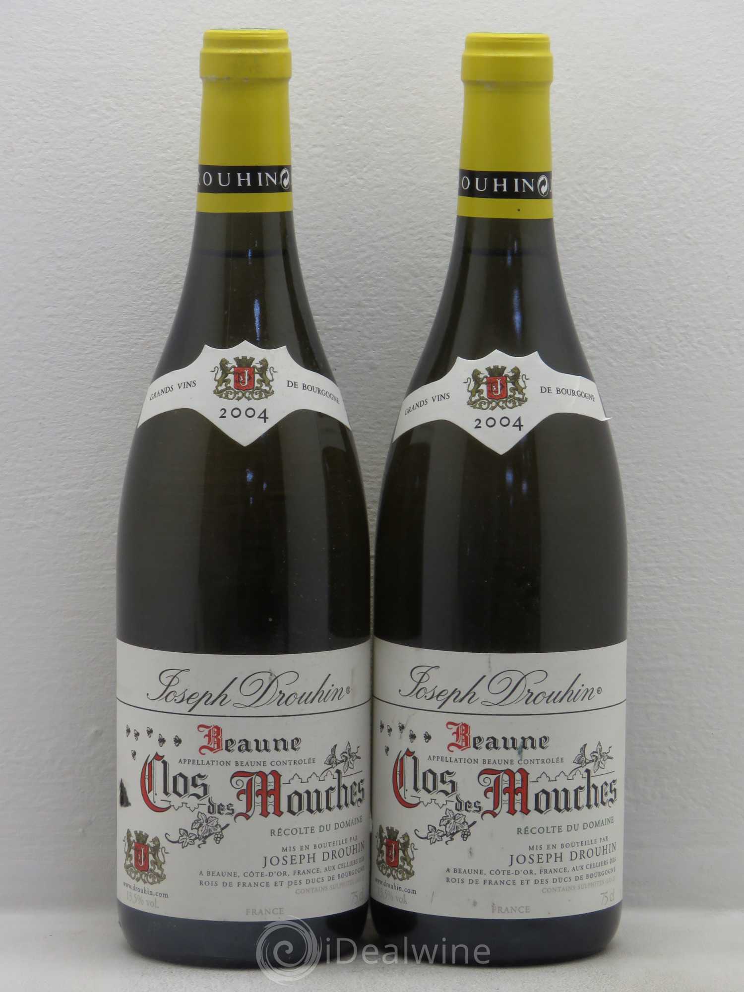 Beaune 1er Cru Clos des Mouches Joseph Drouhin 2004 - Lot de 2 bouteilles - 0