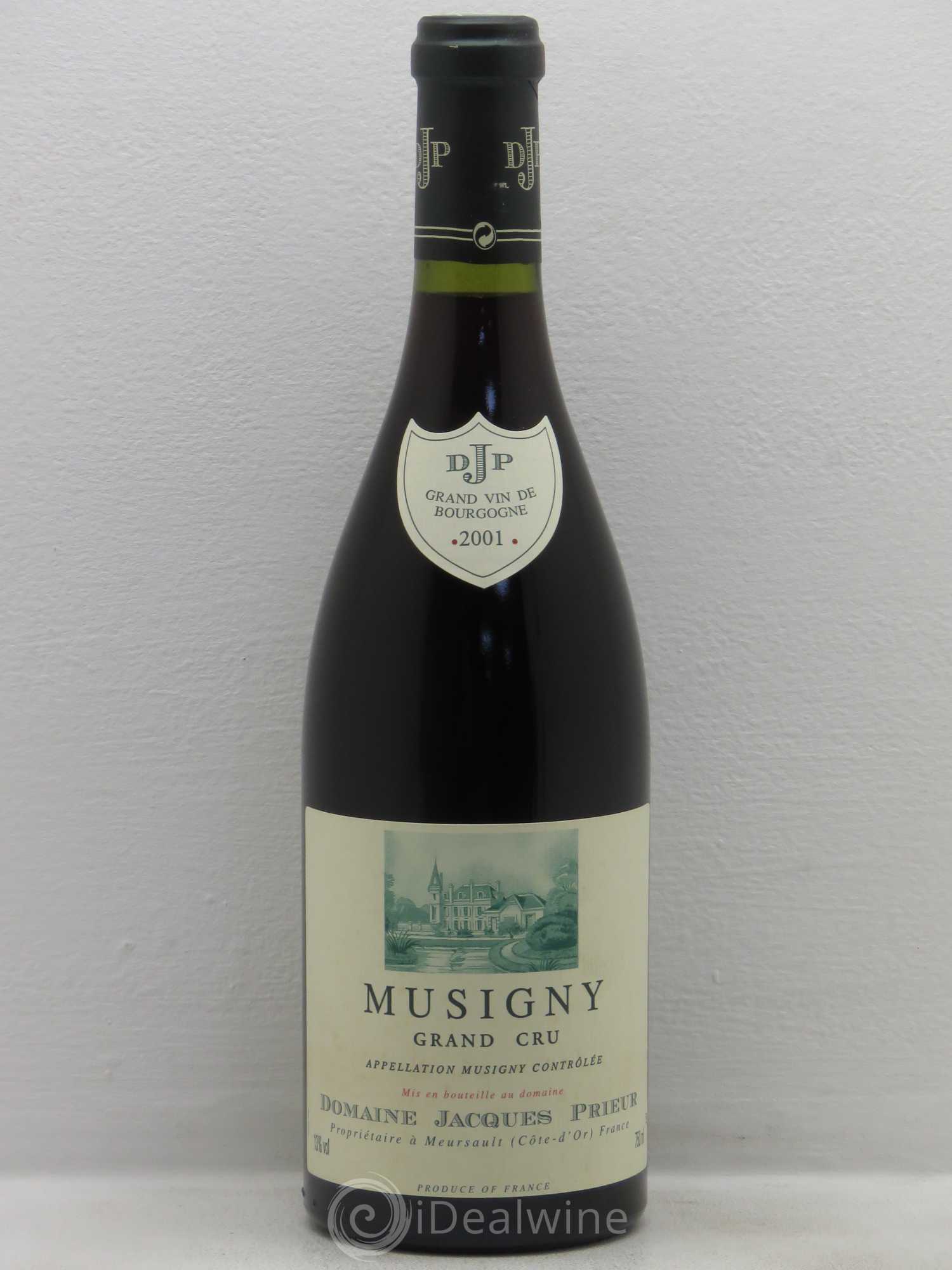 Musigny Grand Cru Jacques Prieur (Domaine) 2001 - Lot de 1 bouteille - 0