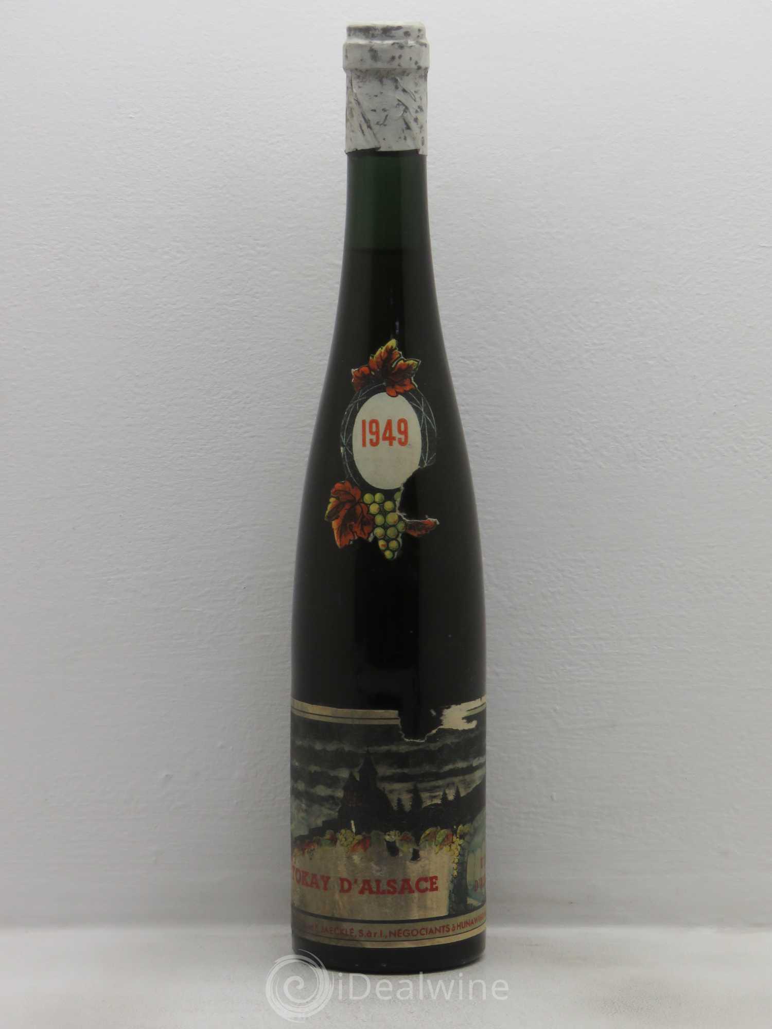 Pinot Gris Jaecklé négociant 1949 - Posten von 1 Flasche - 0