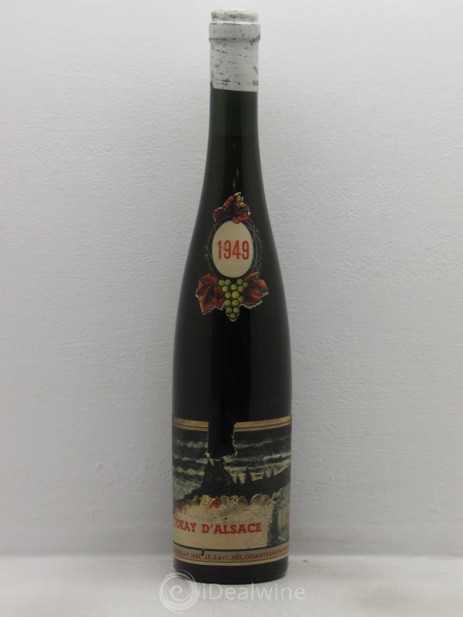 Pinot Gris Jaecklé négociant 1949 - Posten von 1 Flasche - 0