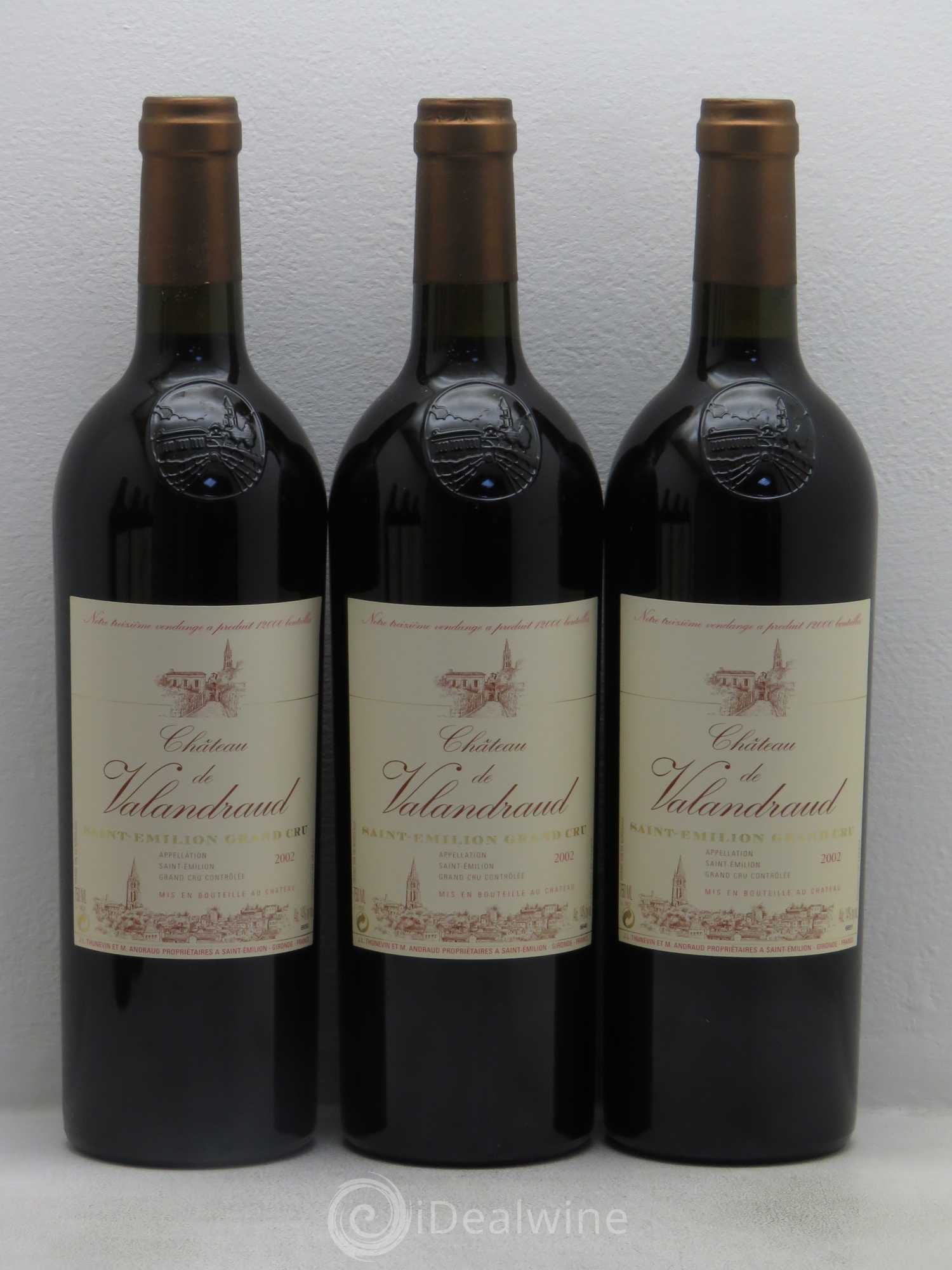 Château de Valandraud 2002 - Lot de 6 bouteilles - 1