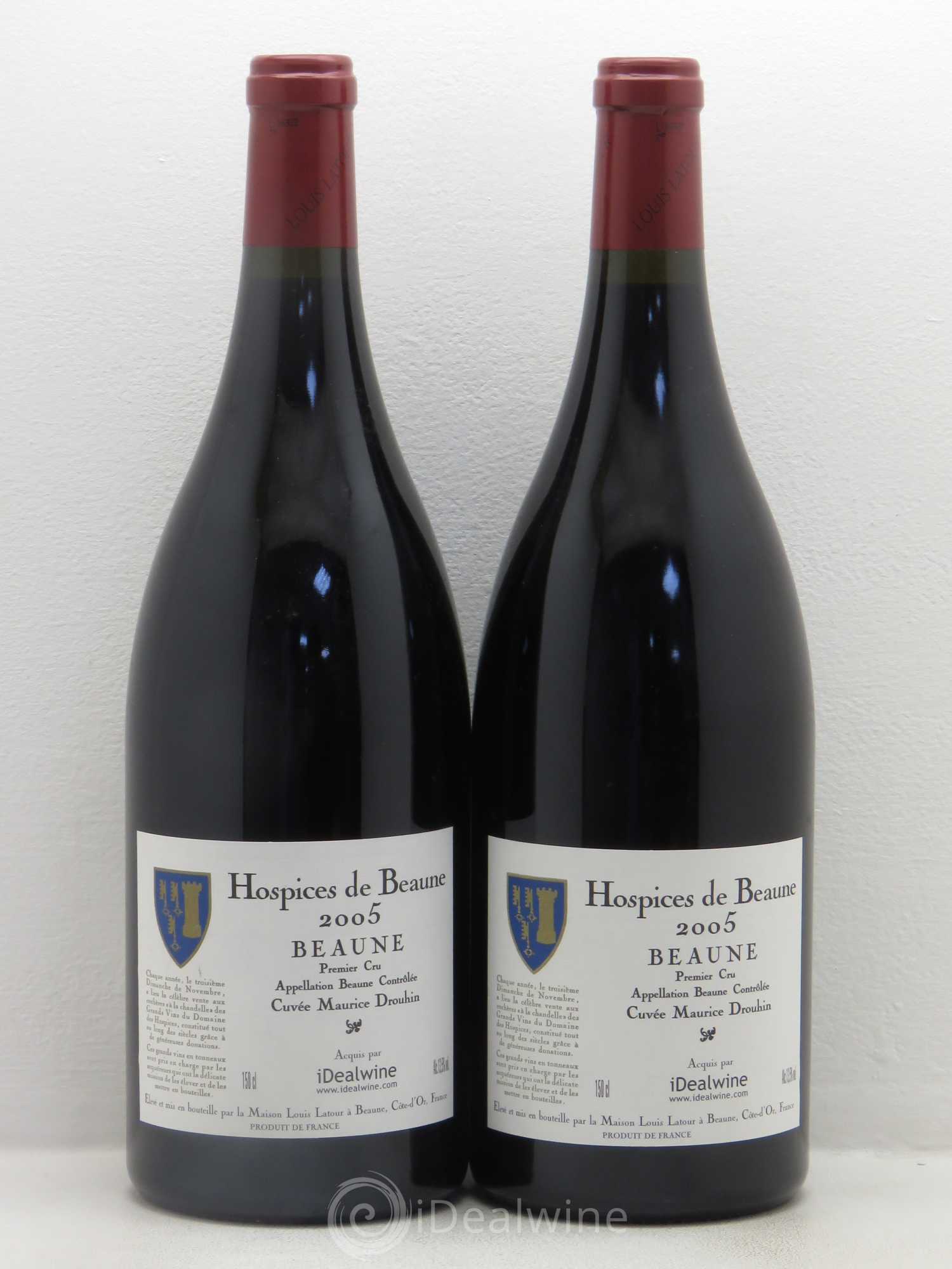 Beaune 1er Cru Hospices Cuvee Maurice Drouhin 2005 - Posten von 2 Magnum - 0