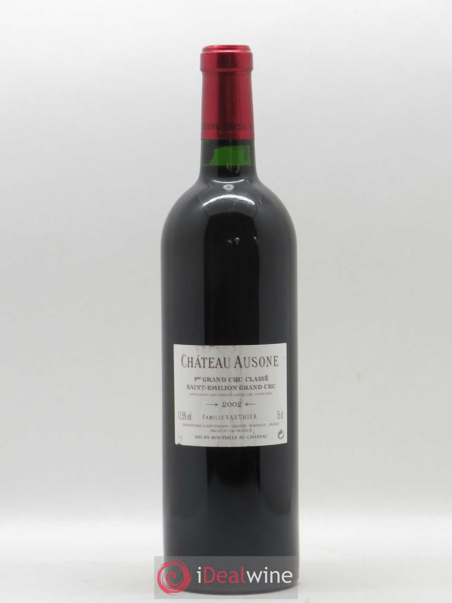Château Ausone 1er Grand Cru Classé A 2002 - Lot de 1 bouteille - 1