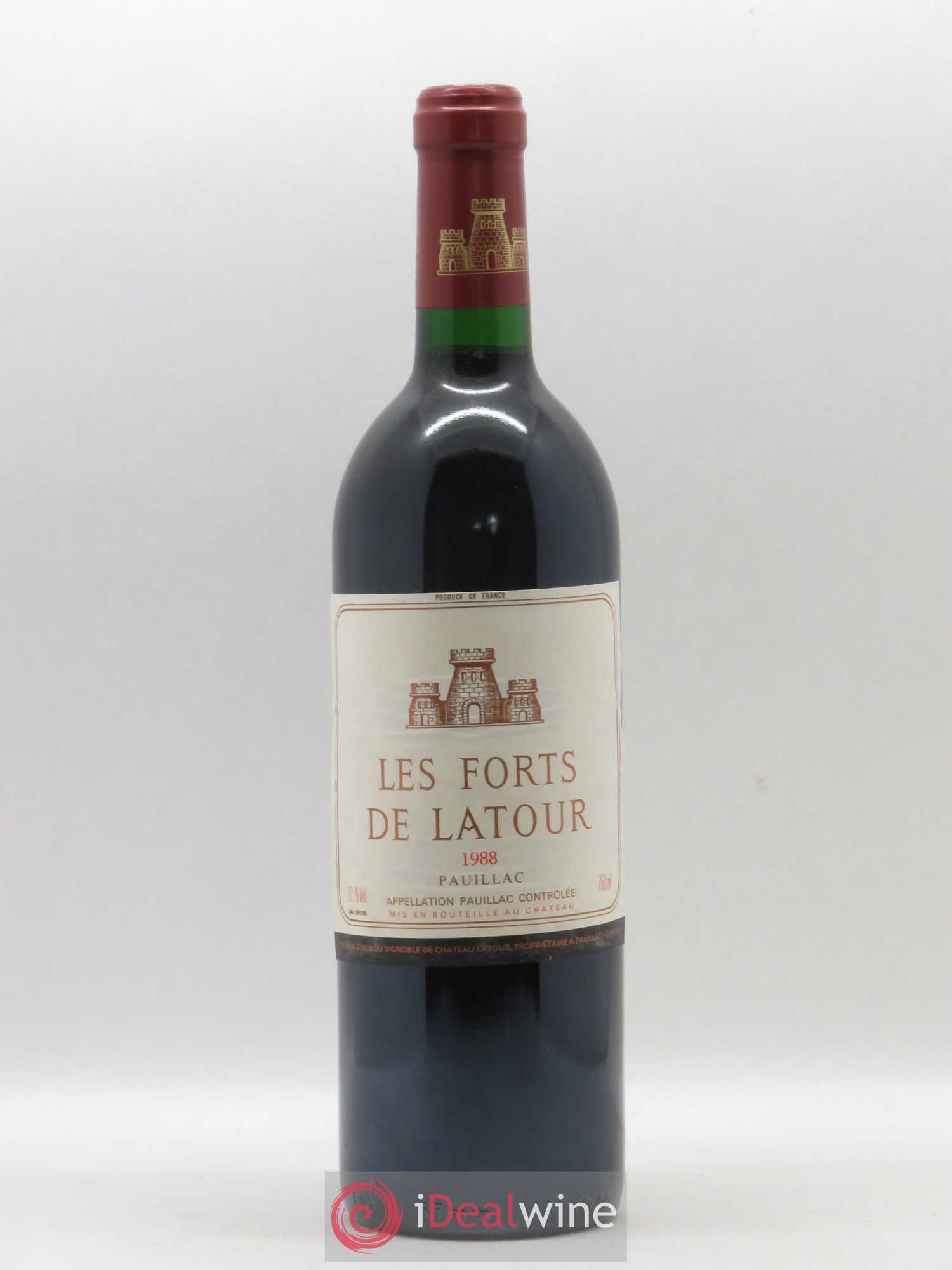 Les Forts de Latour Second Vin 1988 - Lot de 1 bouteille - 0