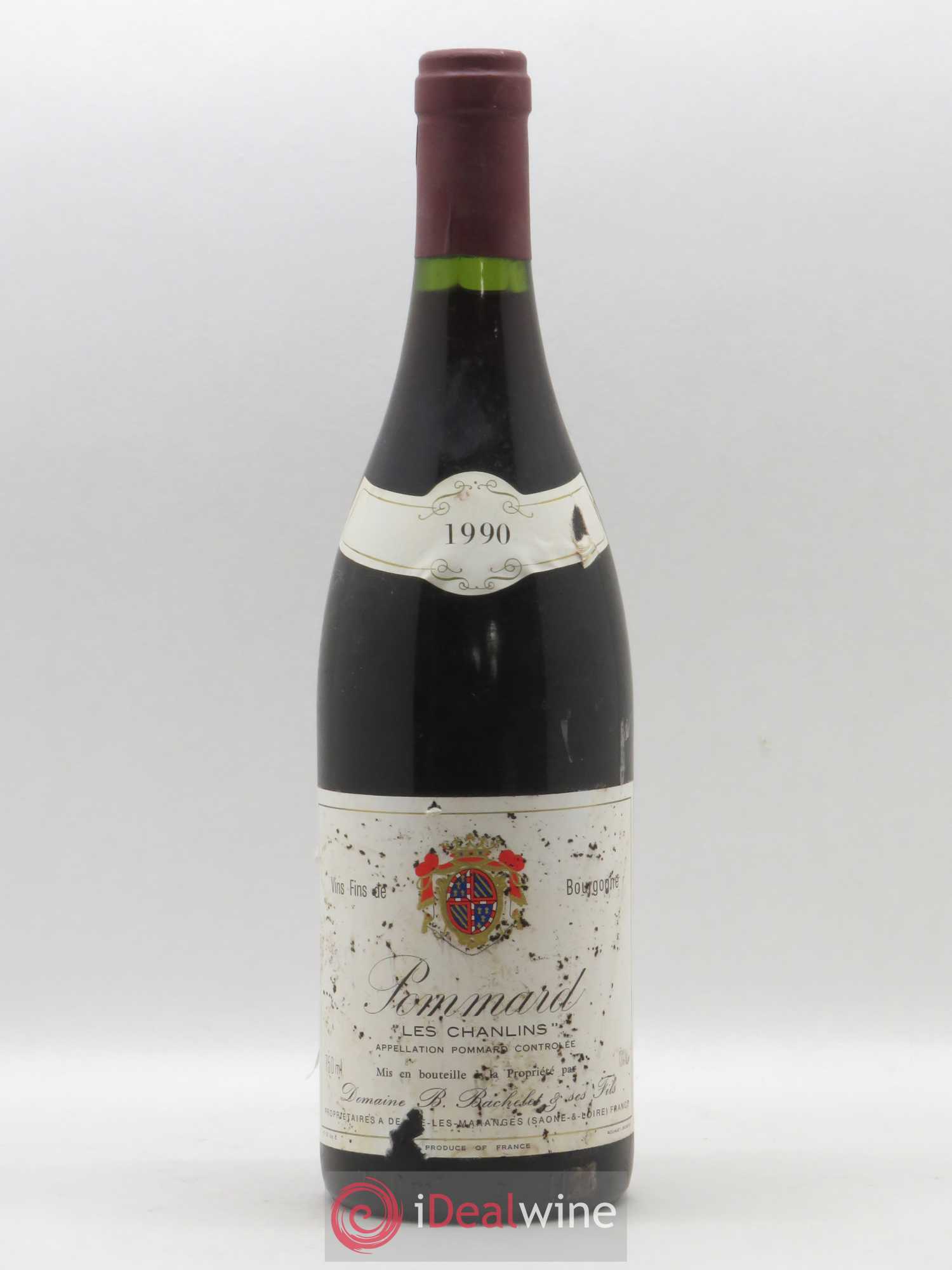 Pommard Les Chanlins Bachelet 1990 - Posten von 1 Flasche - 0