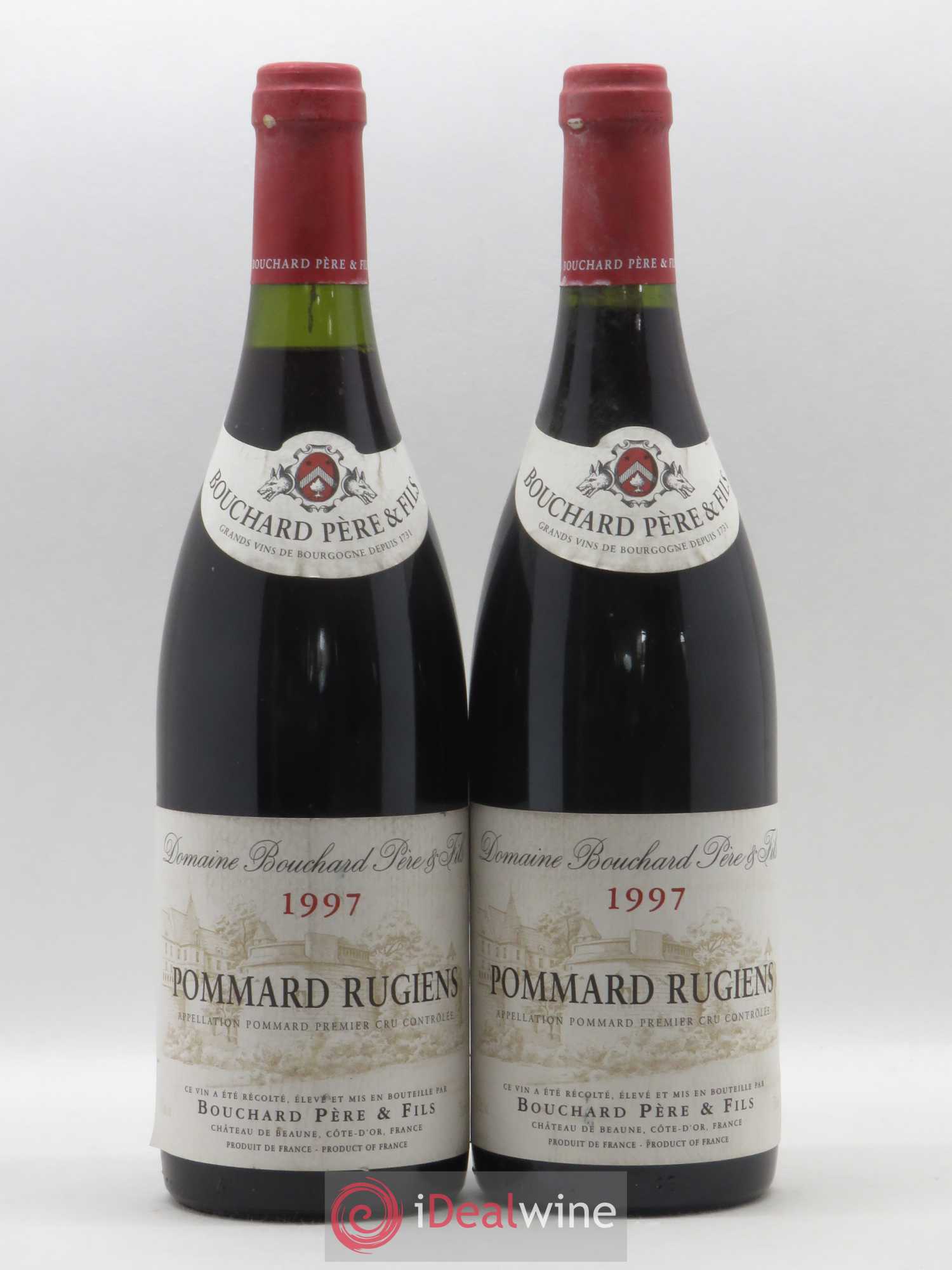 Pommard 1er Cru Rugiens Bouchard Père & Fils 1997 - Lot de 2 bouteilles - 0