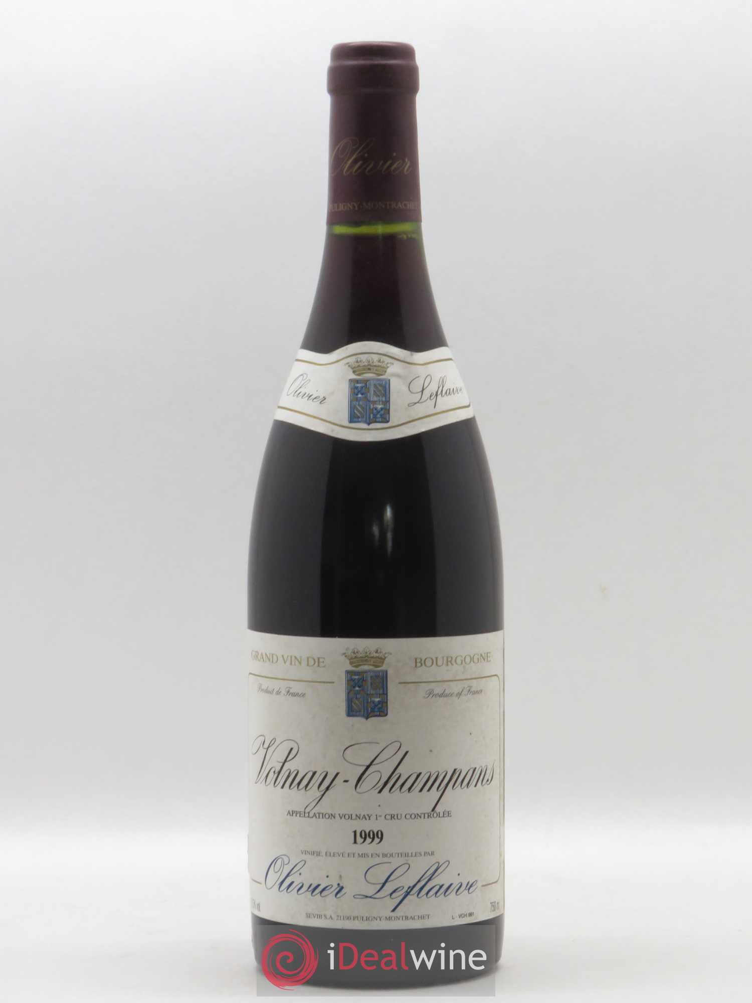Volnay 1er Cru Champans Olivier Leflaive 1999 - Lot de 1 bouteille - 0