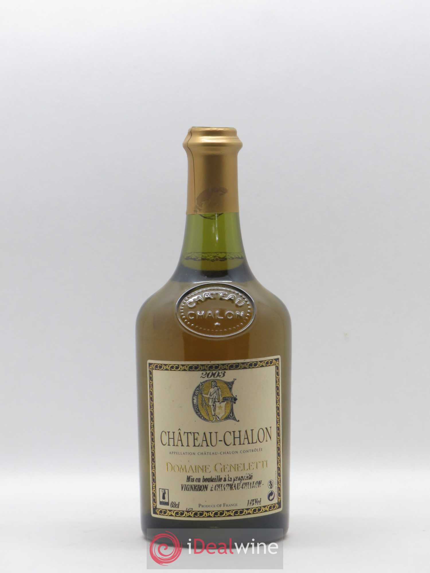 Château-Chalon Geneletti 2003 - Posten von 1 Flasche - 0