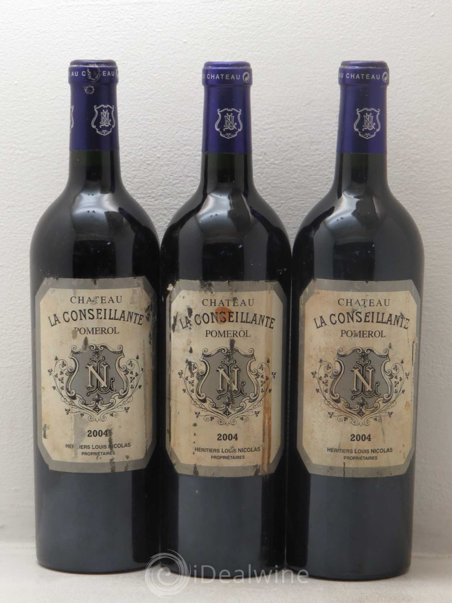 Château la Conseillante 2004 - Lot de 3 bouteilles - 0