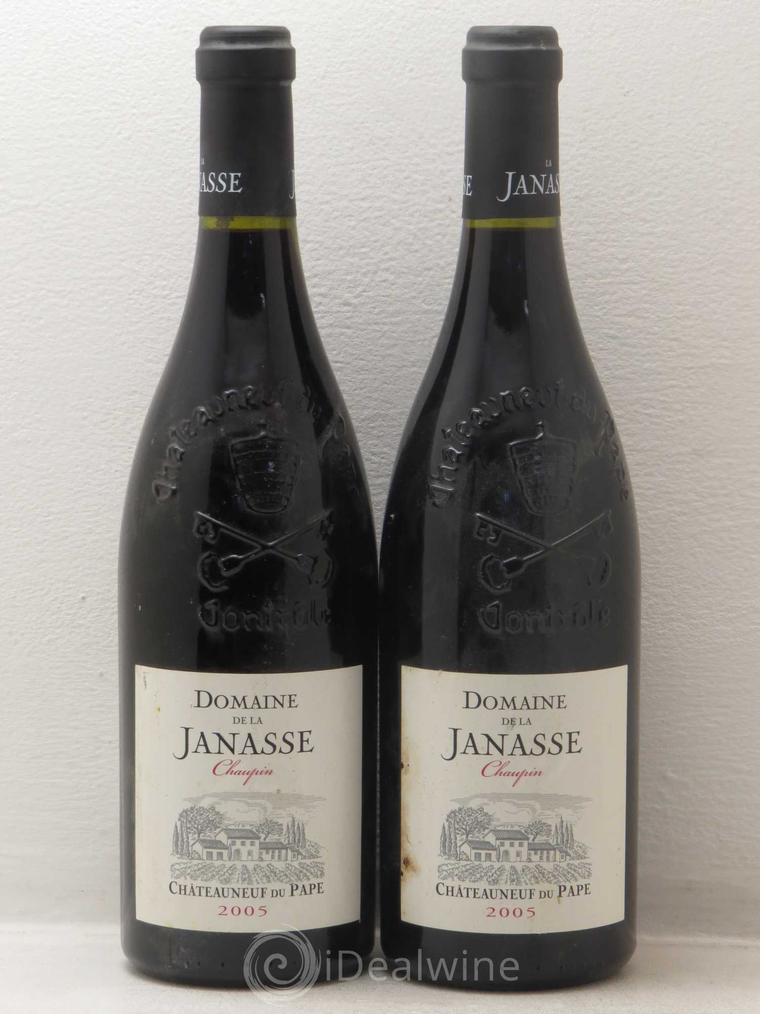 Châteauneuf-du-Pape Cuvée Chaupin La Janasse (Domaine de) 2005 - Lot de 2 bouteilles - 0
