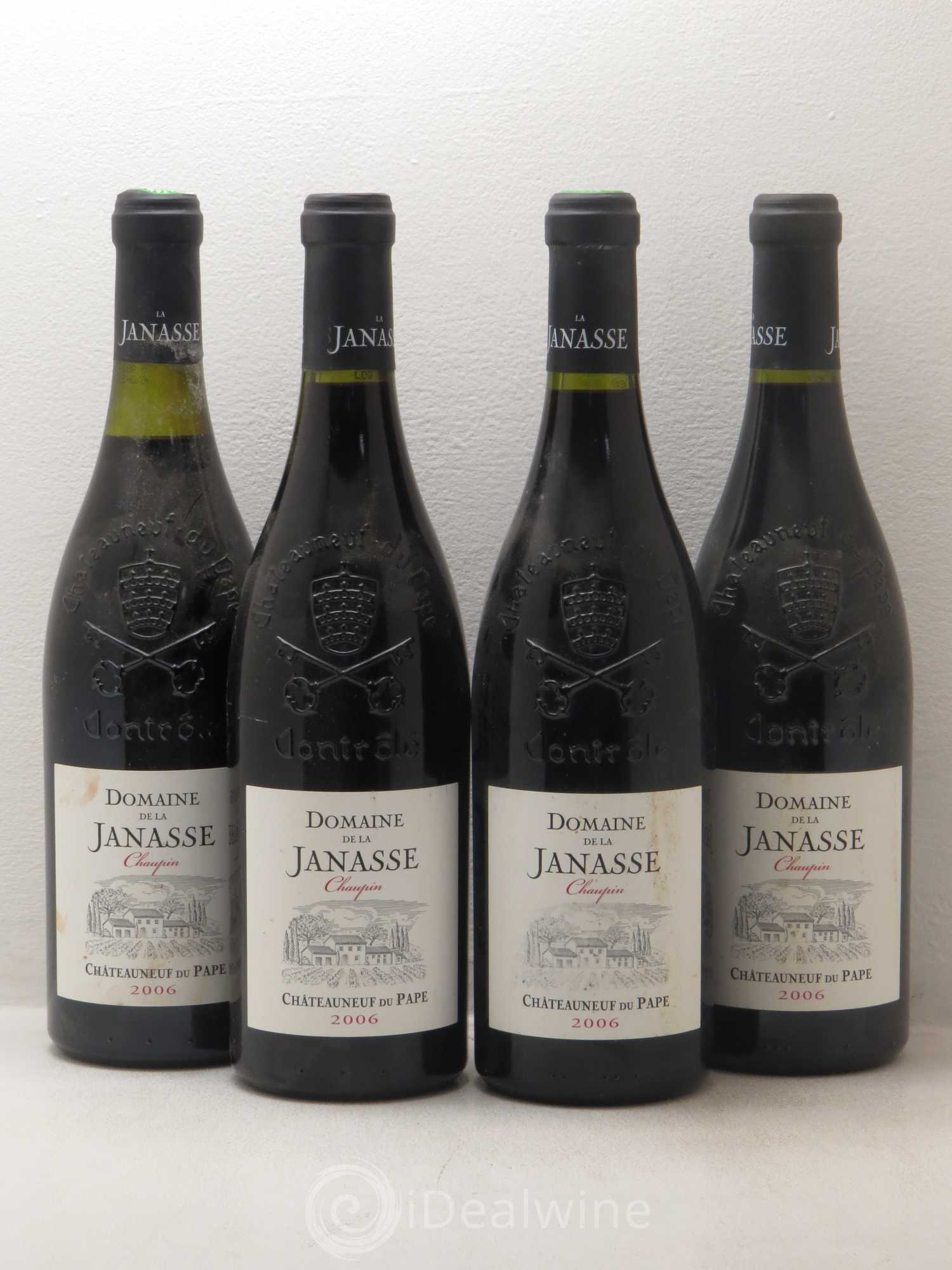 Châteauneuf-du-Pape Cuvée Chaupin La Janasse (Domaine de) 2006 - Lot de 4 bouteilles - 0