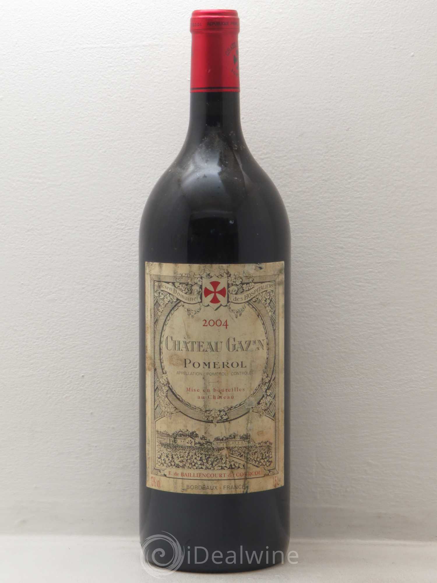 Château Gazin 2004 - Lot de 1 magnum - 0