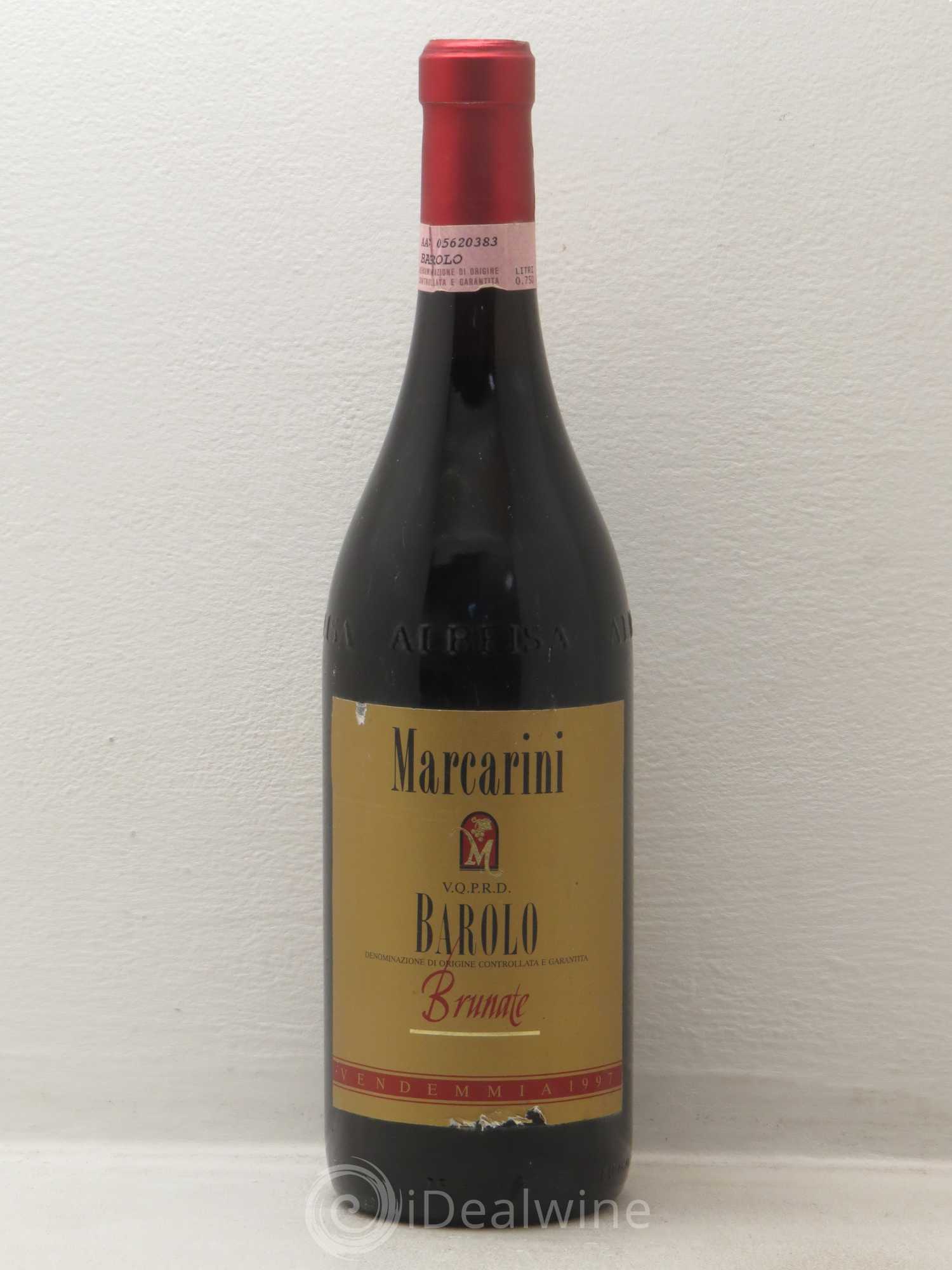 Barolo brunate marcarini 1997 - Posten von 1 Flasche - 0