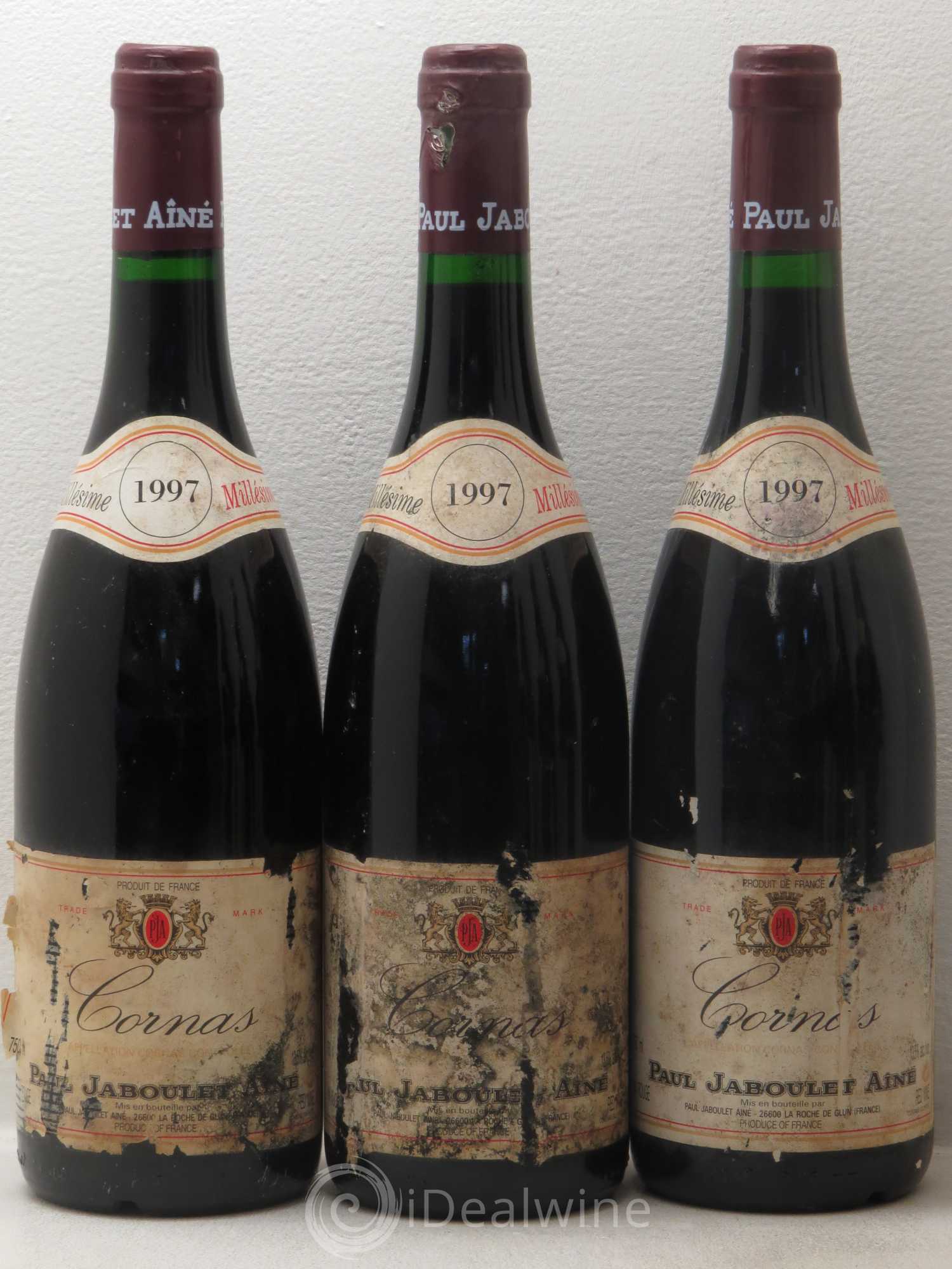 Cornas Paul Jaboulet Ainé 1997 - Lot de 6 bouteilles - 1