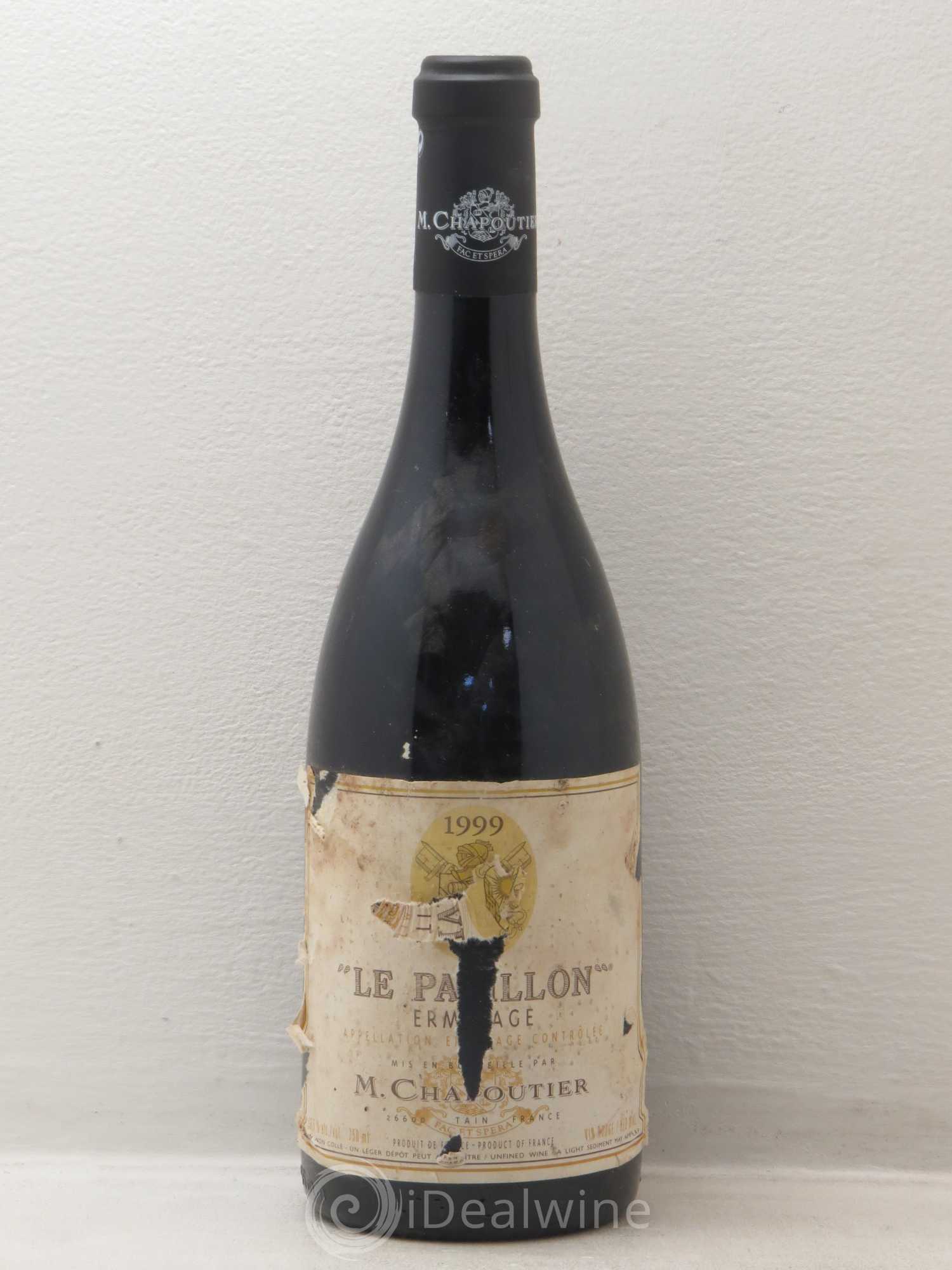 Hermitage Ermitage Le Pavillon Chapoutier 1999 - Lot de 1 bouteille - 0