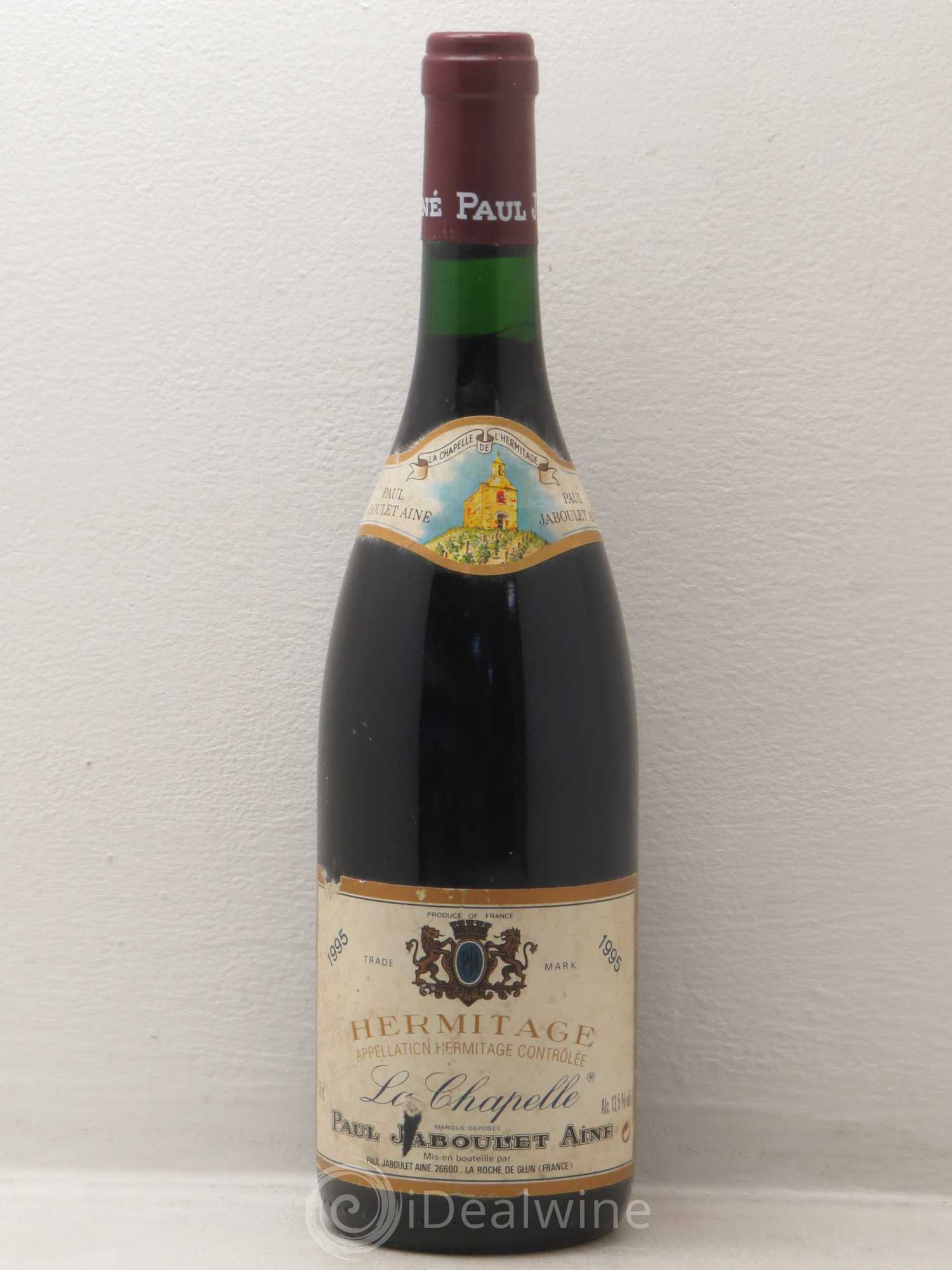 Hermitage La Chapelle Paul Jaboulet Ainé 1995 - Lot de 1 bouteille - 0