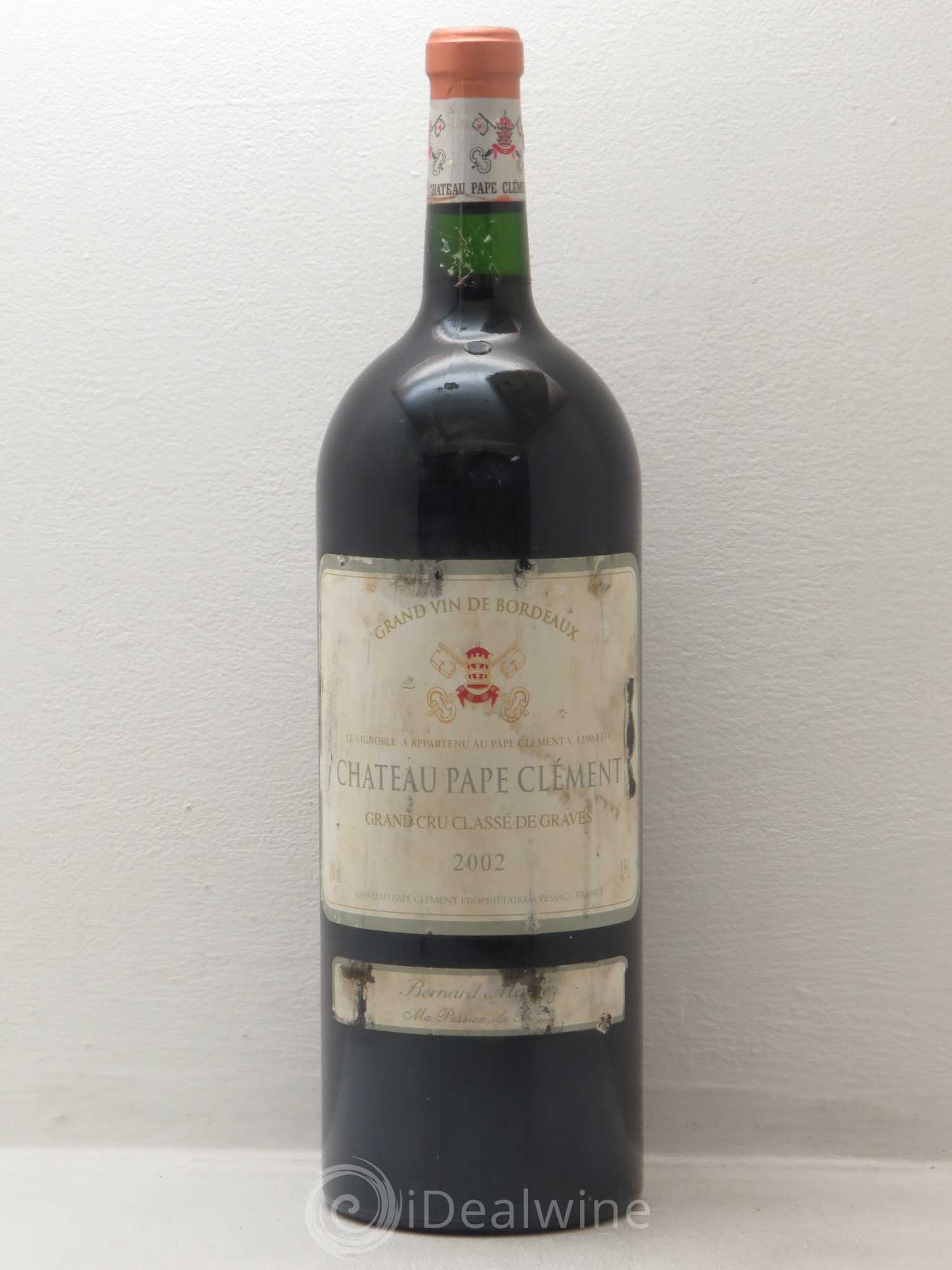 Château Pape Clément Cru Classé de Graves 2002 - Lot de 1 magnum - 0
