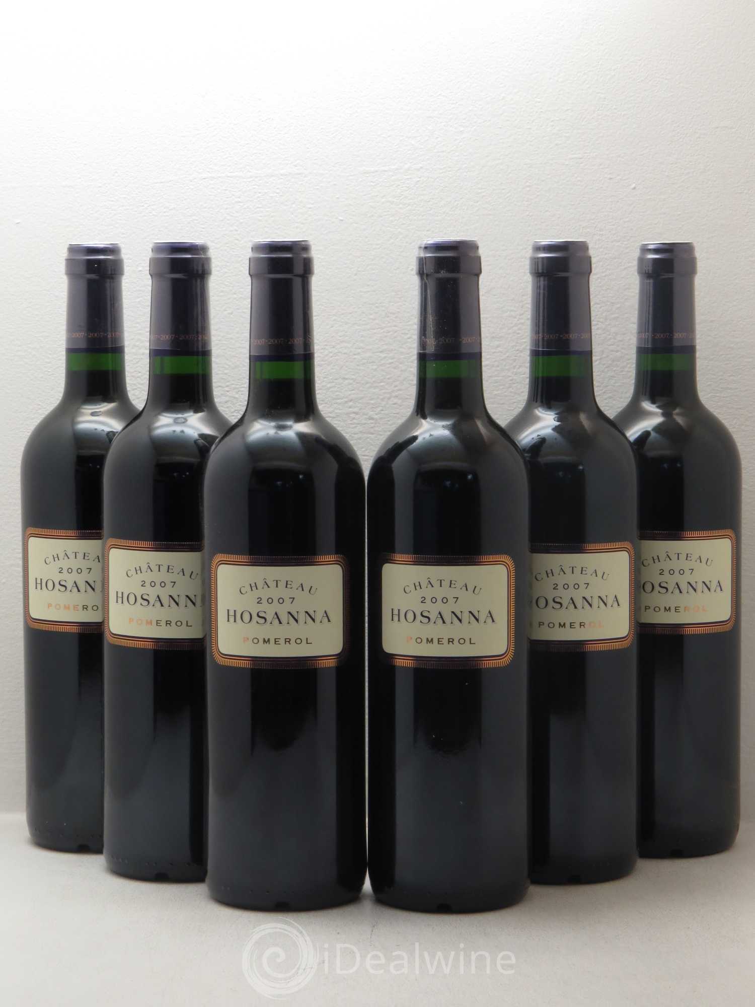 Château Hosanna 2007 - Lot de 6 bouteilles - 0