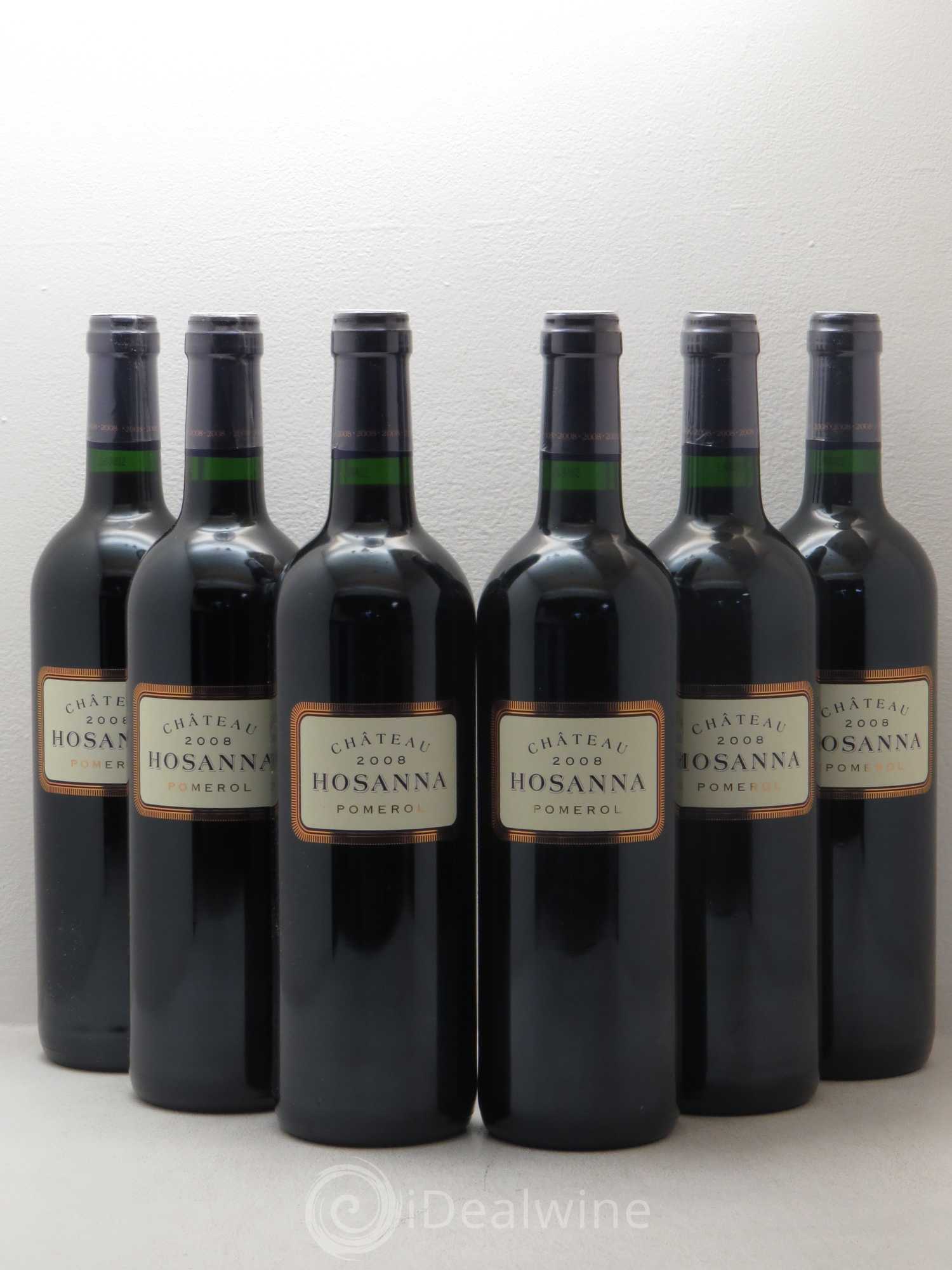 Château Hosanna 2008 - Lot de 6 bouteilles - 0