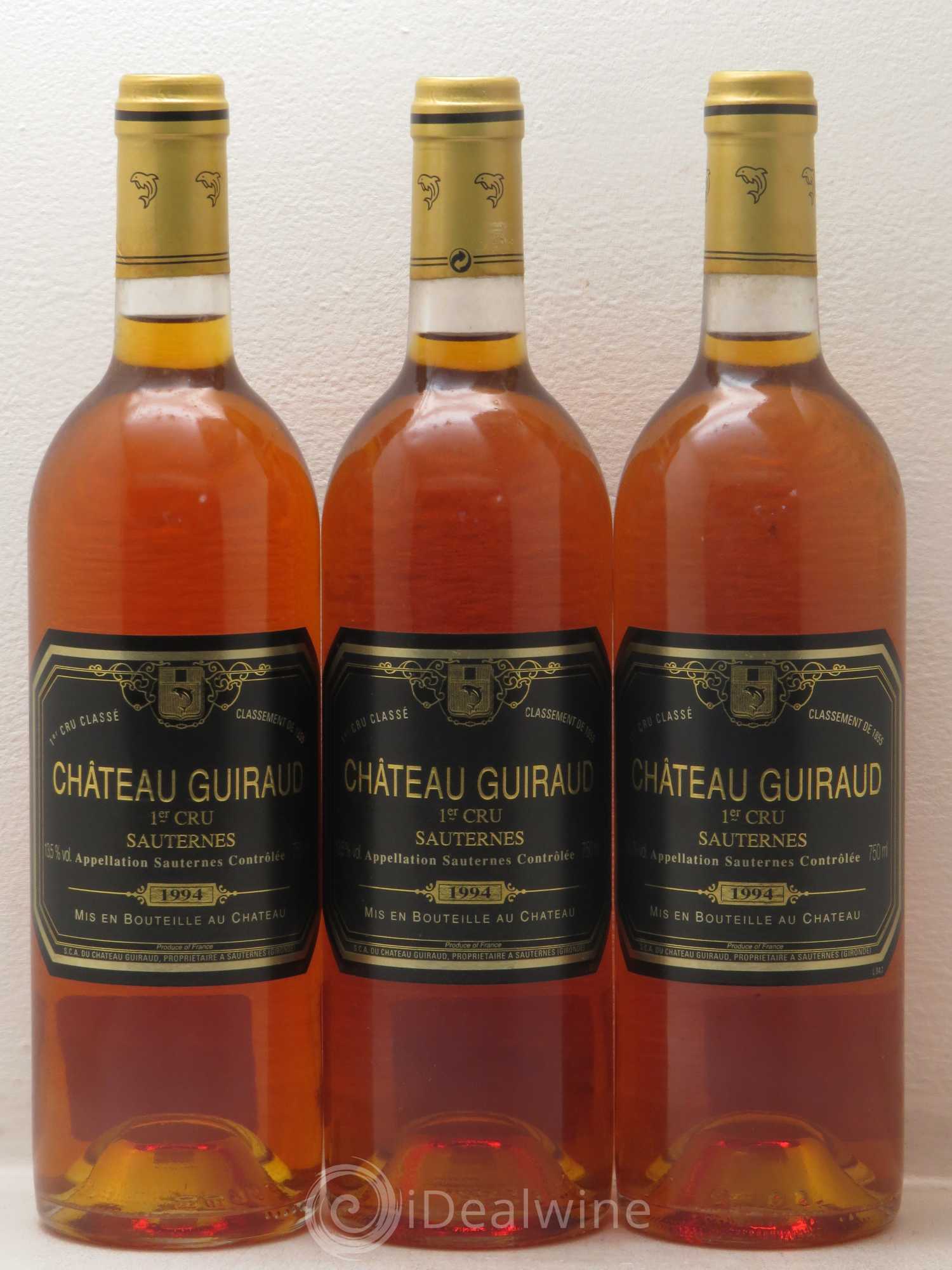 Château Guiraud 1er Grand Cru Classé 1994 - Lotto di 6 bottiglie - 2
