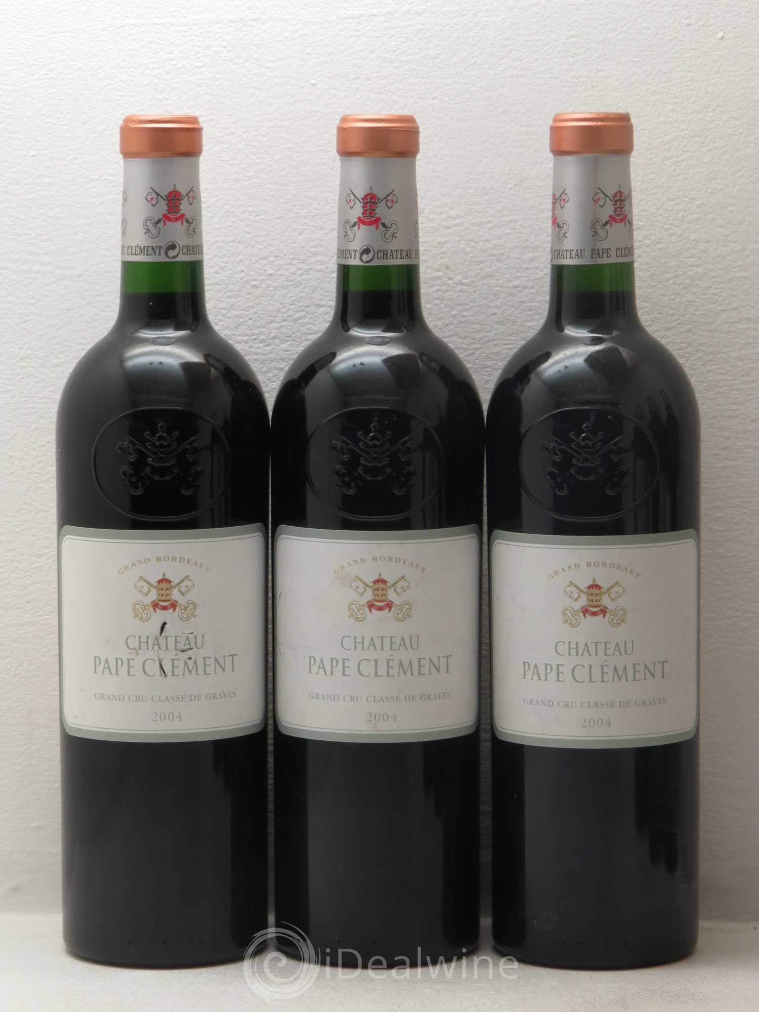 Château Pape Clément Cru Classé de Graves 2004 - Lot de 6 bouteilles - 1