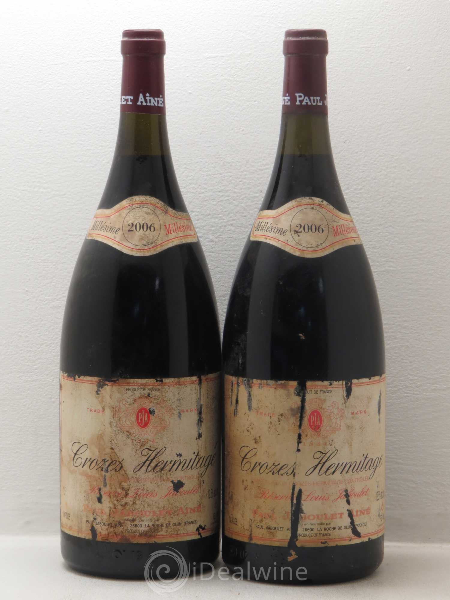 Crozes-Hermitage Jaboulet Paul A. La Reserve Louis Jaboulet 2006 - Posten von 2 Magnum - 0