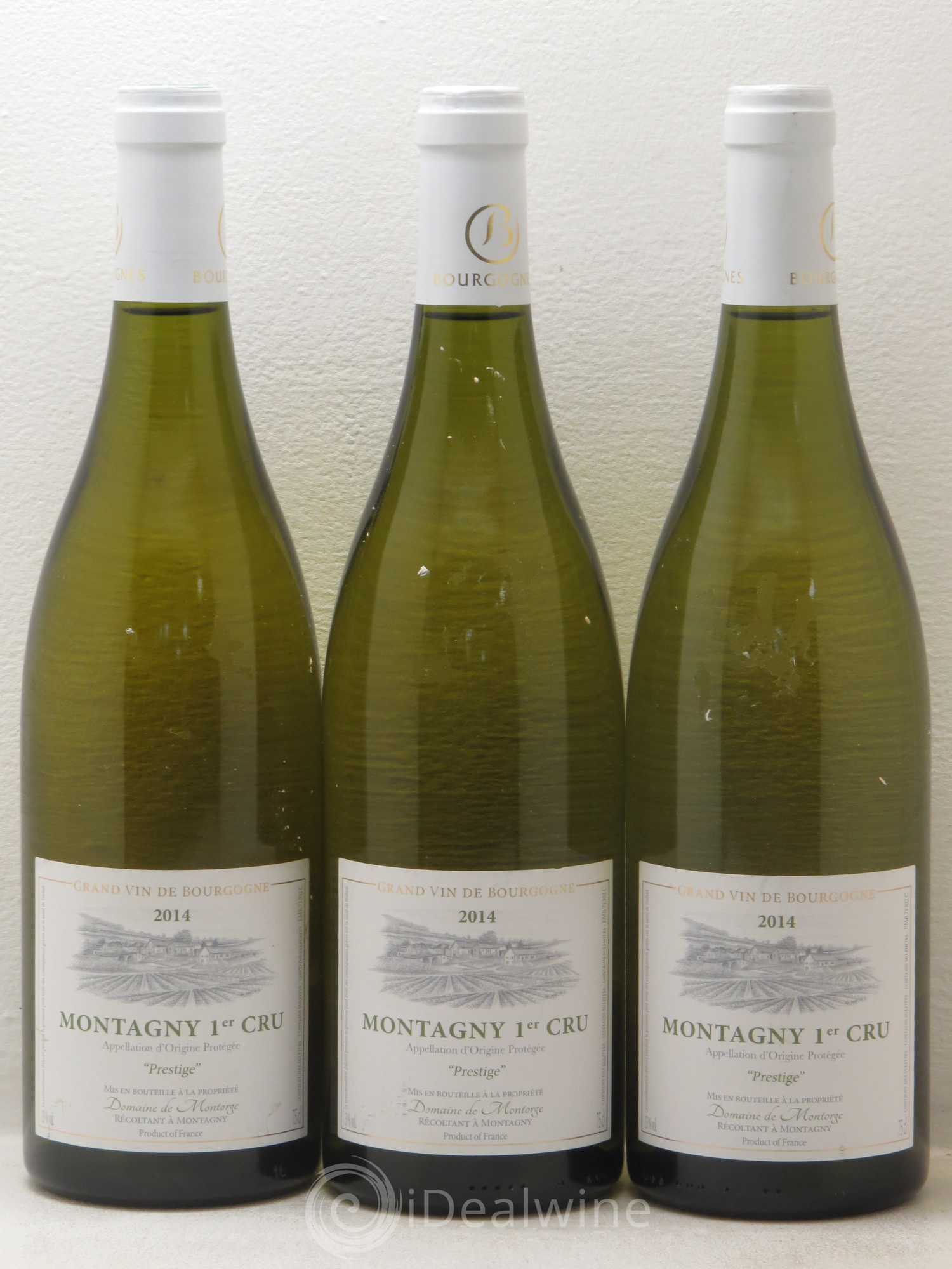 Montagny 1er Cru Prestige - Domaine De Montorge 2014 - Posten von 3 Flaschen - 0