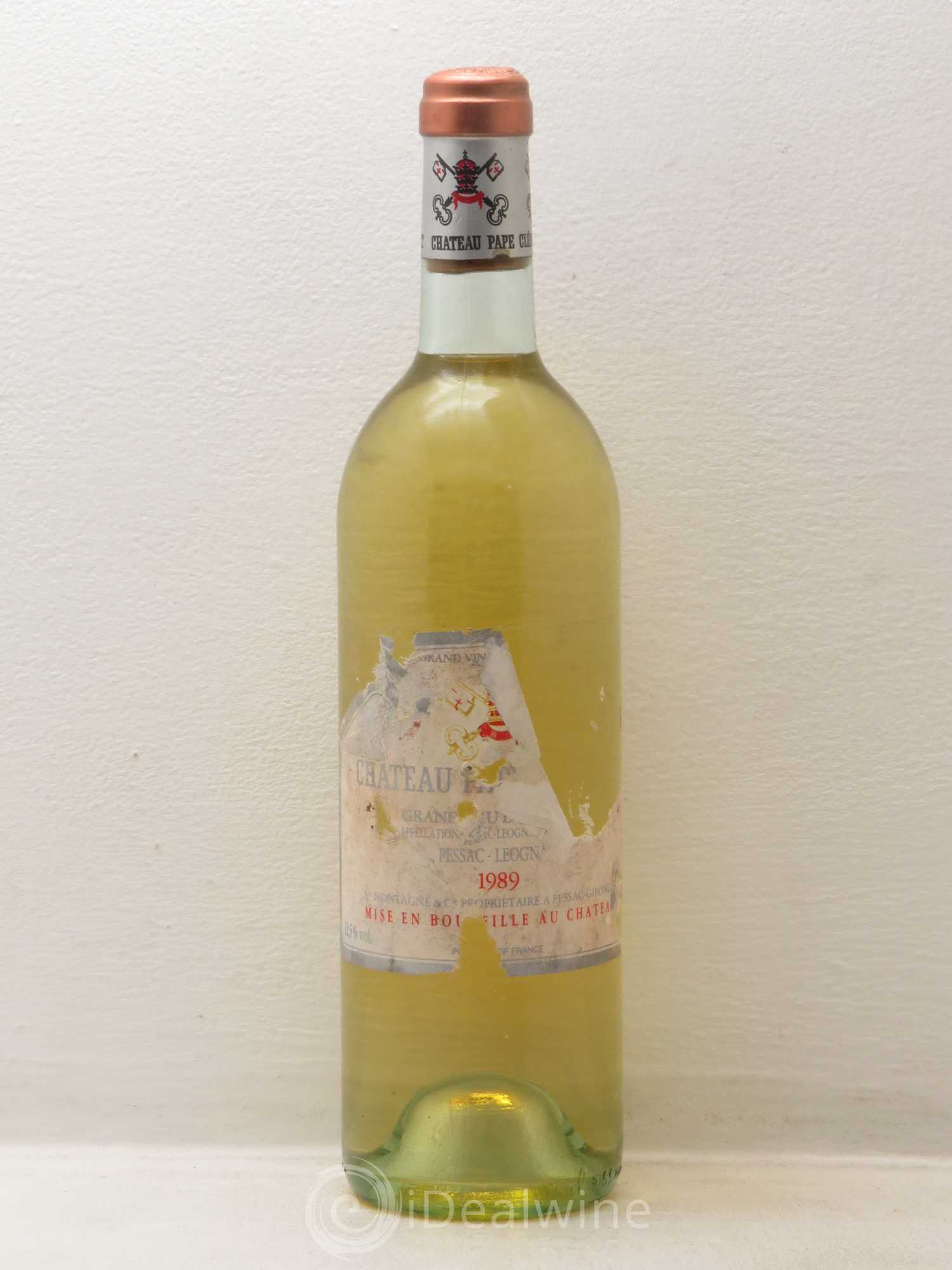 Château Pape Clément 1989 - Lot de 1 bouteille - 0