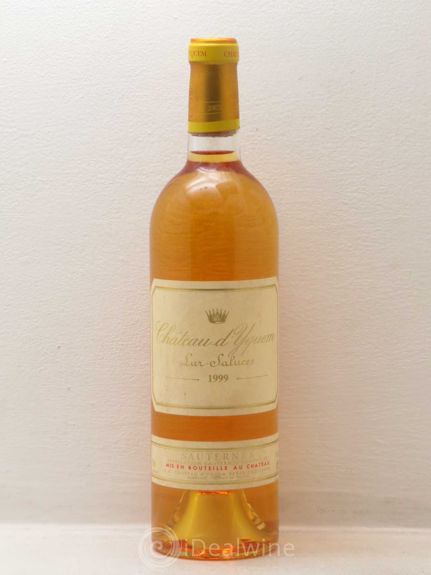 Château d' Yquem 1er Cru Classé Supérieur 1999 - Lotto di 1 bottiglia - 0