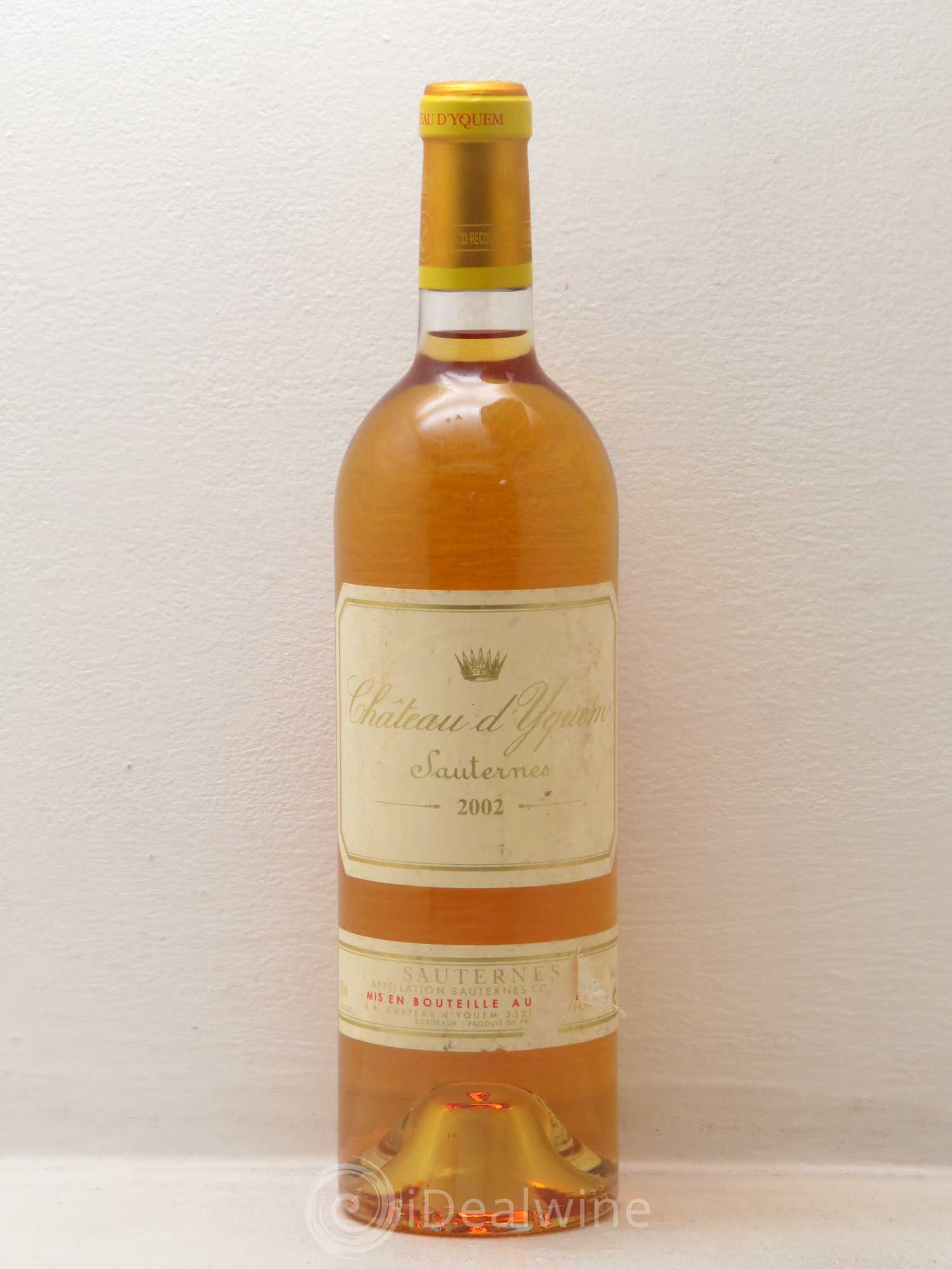 Château d' Yquem 1er Cru Classé Supérieur 2002 - Lotto di 1 bottiglia - 0