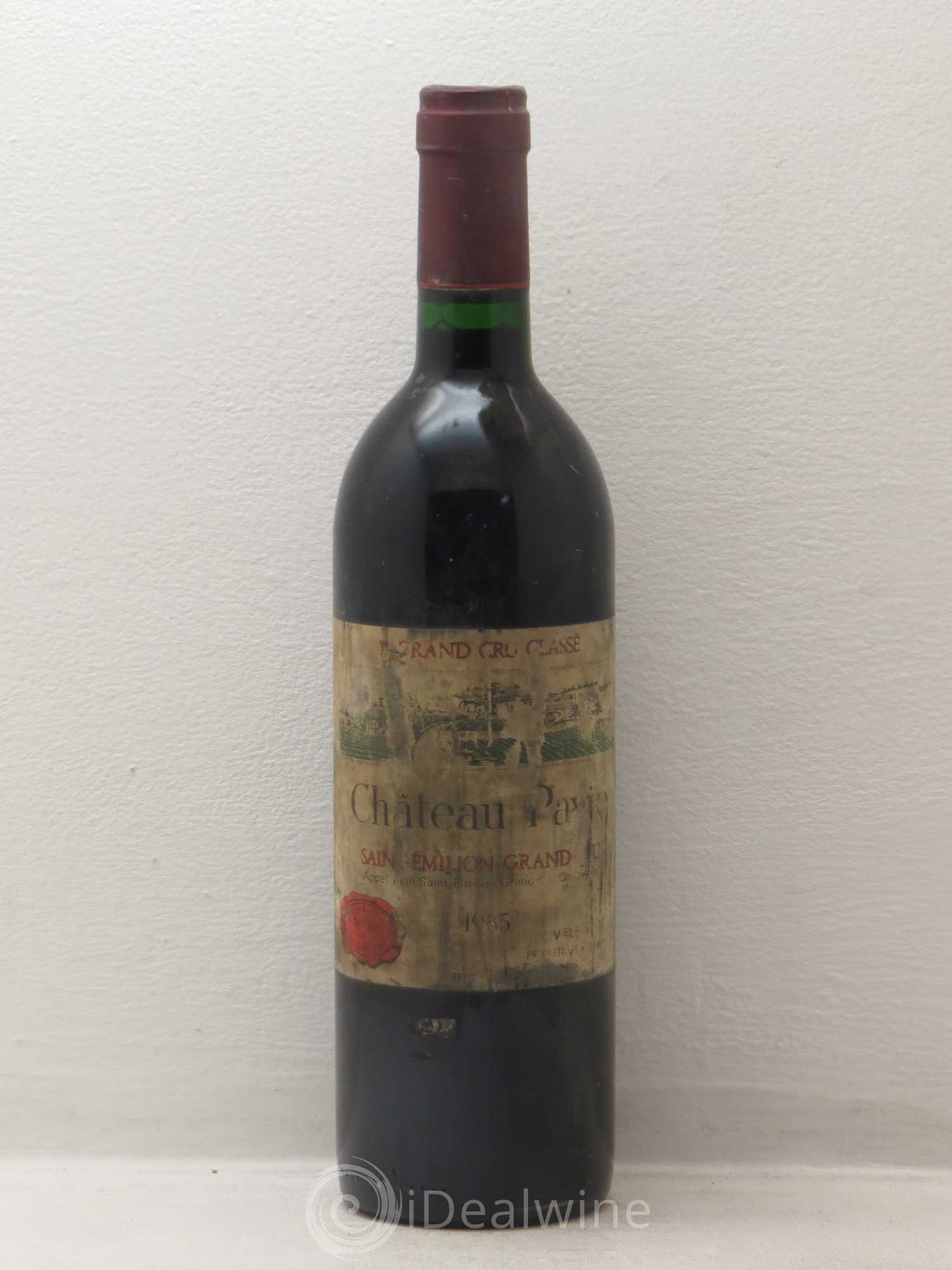 Château Pavie 1er Grand Cru Classé A 1985 - Lot de 1 bouteille - 0